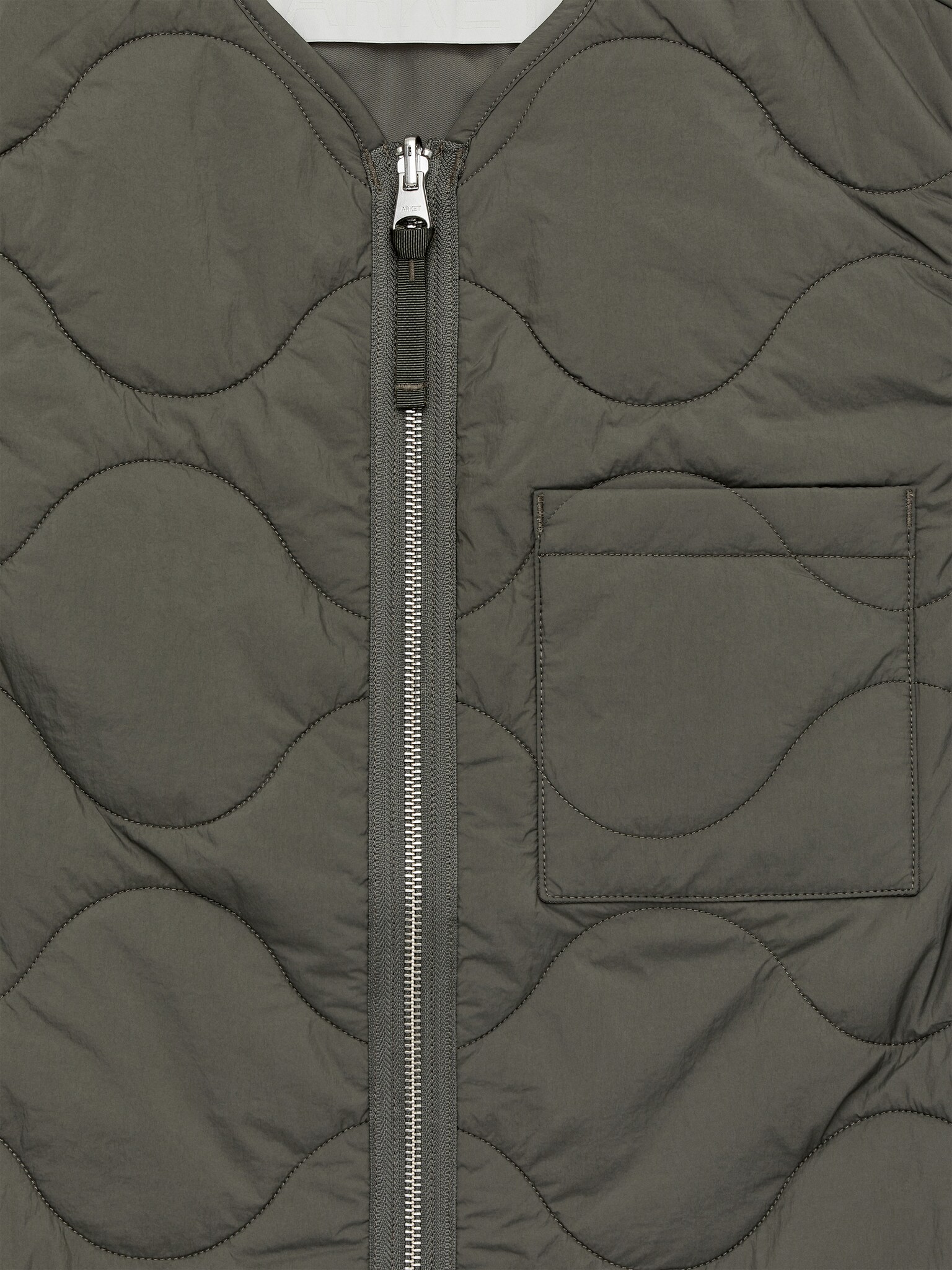 Veste matelassée sans manches 2-en-1 - Vert/Rouille/Vert kaki/Bleu foncé/Noir/Rouge brun - 2