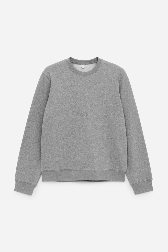 Mittelschweres Sweatshirt - Grau/Khaki/Schwarz/Dunkelblau/Taubenblau/Dunkelblau/Braun - 1
