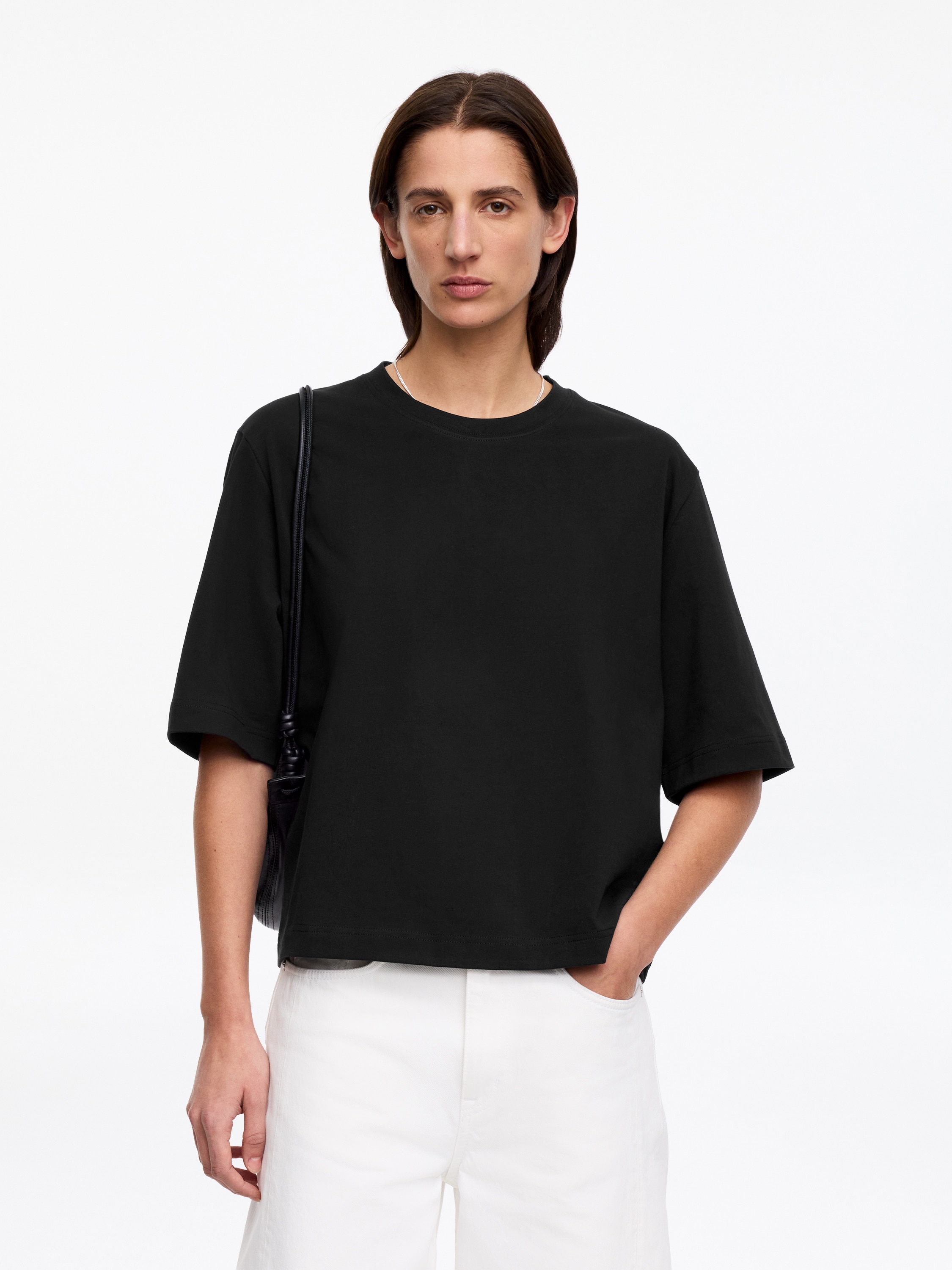 ALBA Boxig t-shirt - Svart/Blekrosa/Vit/Vit/brun/Röd/off-white