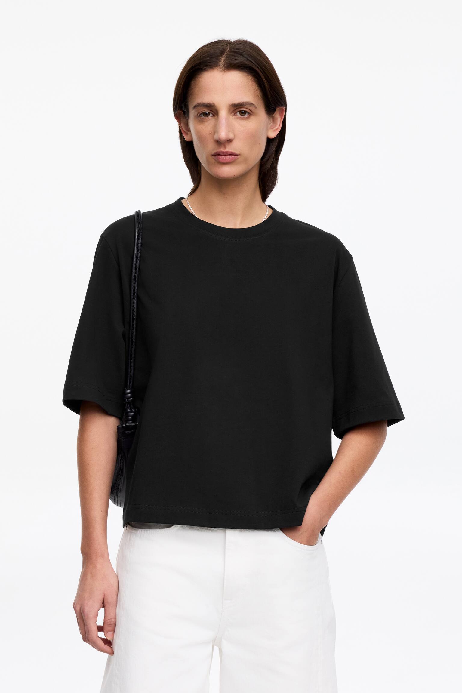 ALBA Boxig t-shirt - Svart/Blekrosa/Vit/brun/Vit/Röd/off-white - 1