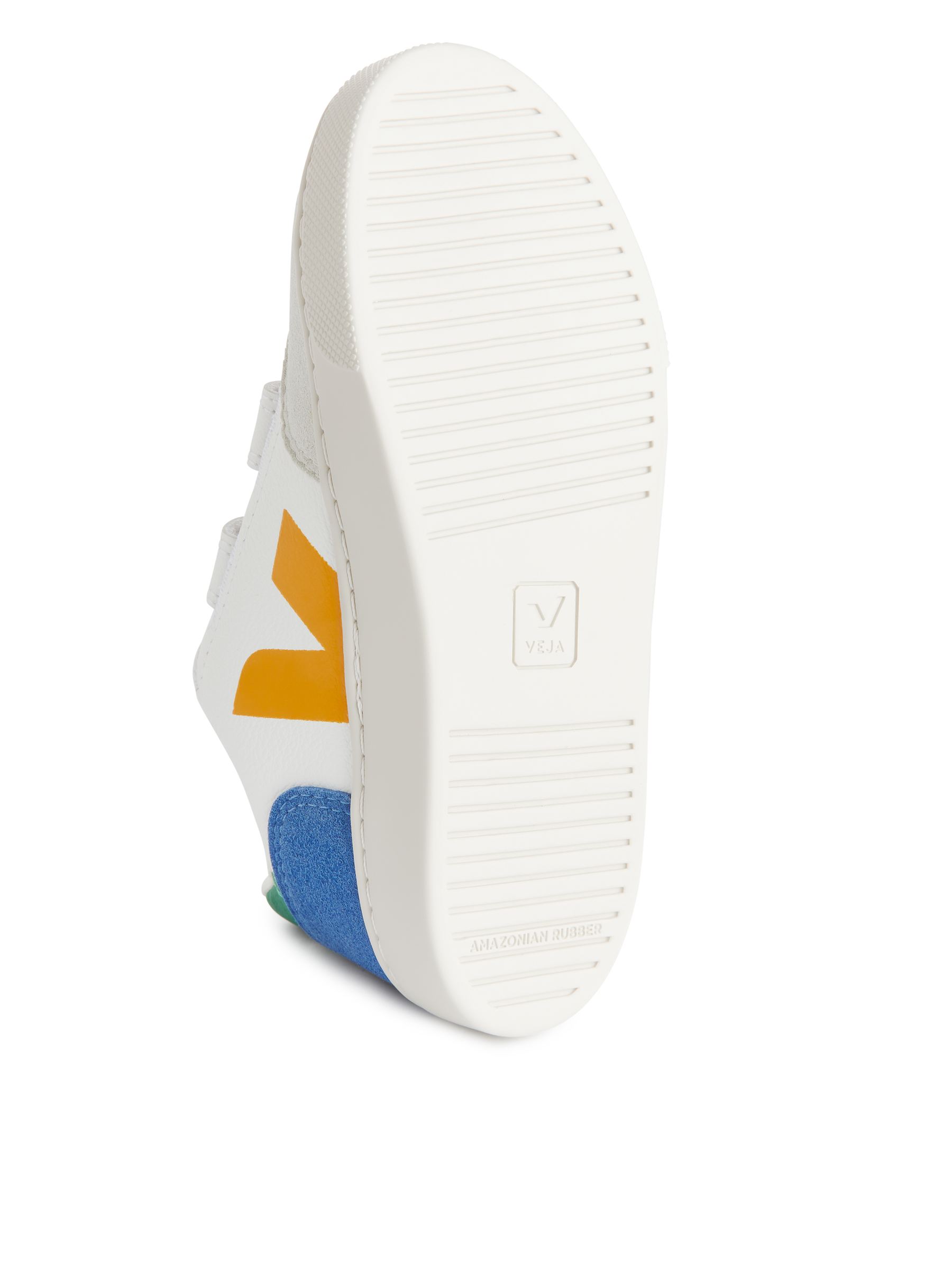 Trampki Veja V-12 Junior - Biały/żółty/niebieski - Children - StillMedia/DescriptiveDetail - 3
