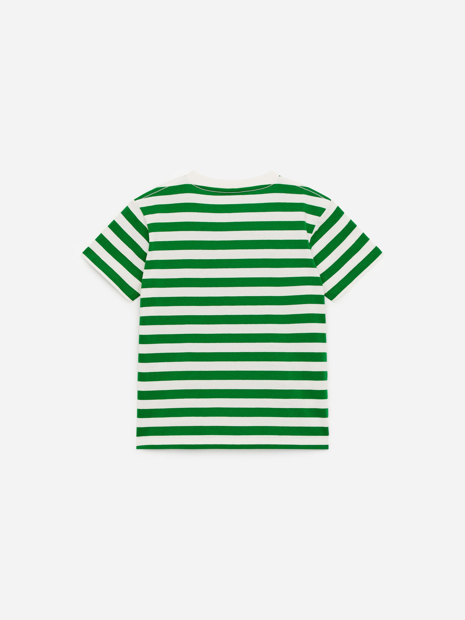 T-Shirt mit Rundhalsausschnitt - Grün/Weiß - Regular Fit - Kinder - StillMedia/DescriptiveStillLife - 1