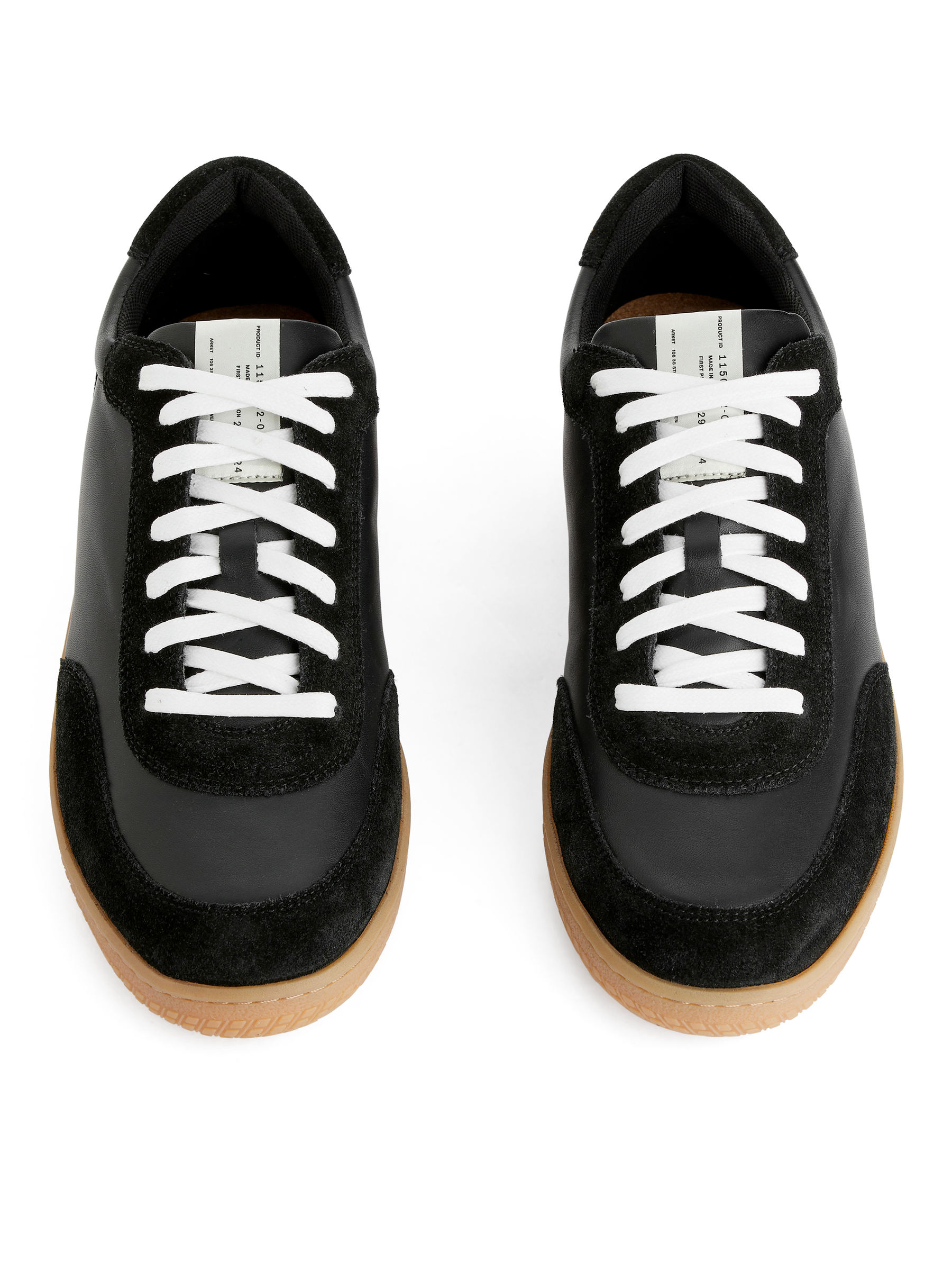 Leather Trainers - Black - Men - StillMedia/DescriptiveStillLife - 2