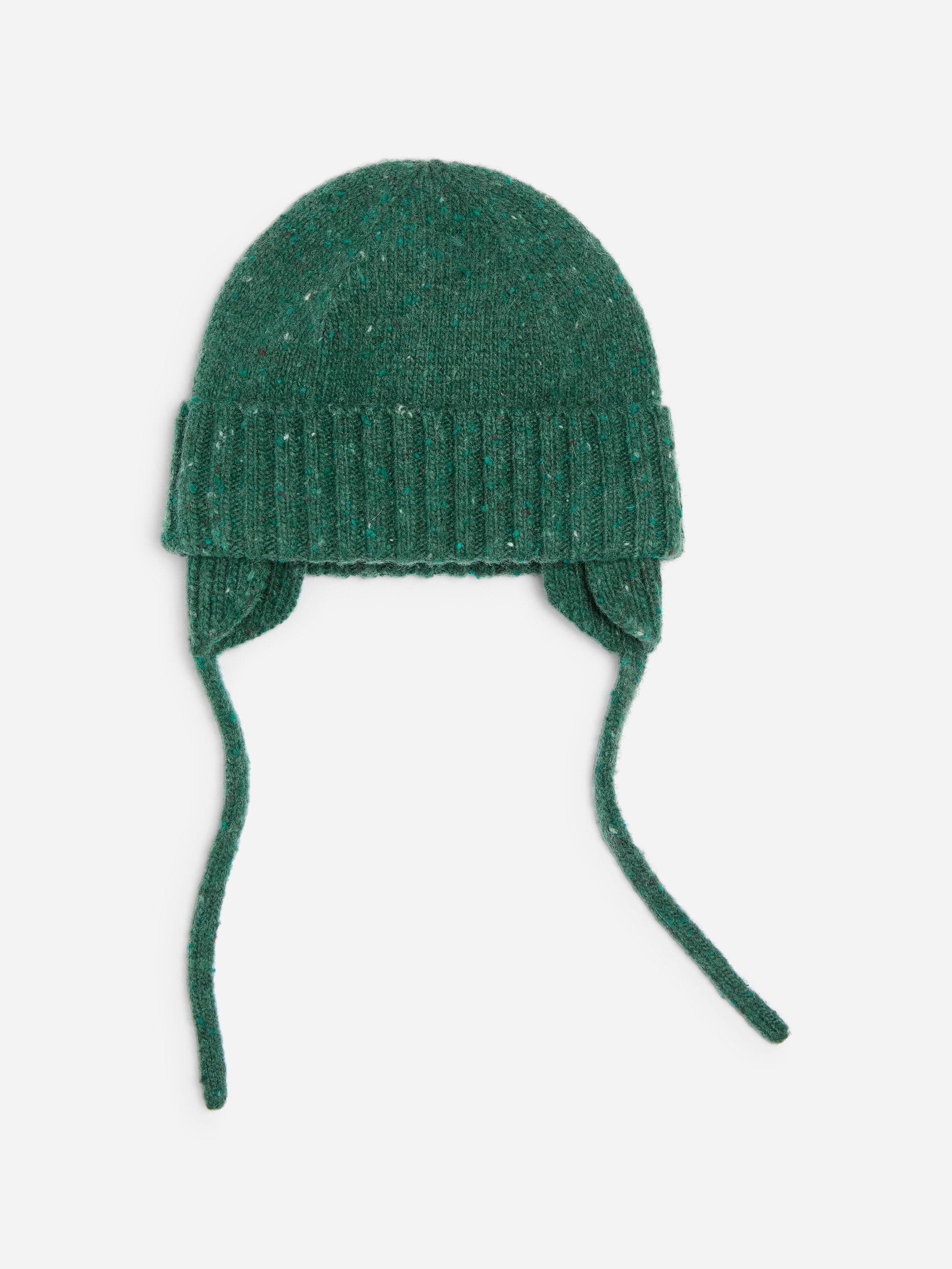 Gorro de mezcla de lana-Green-20948