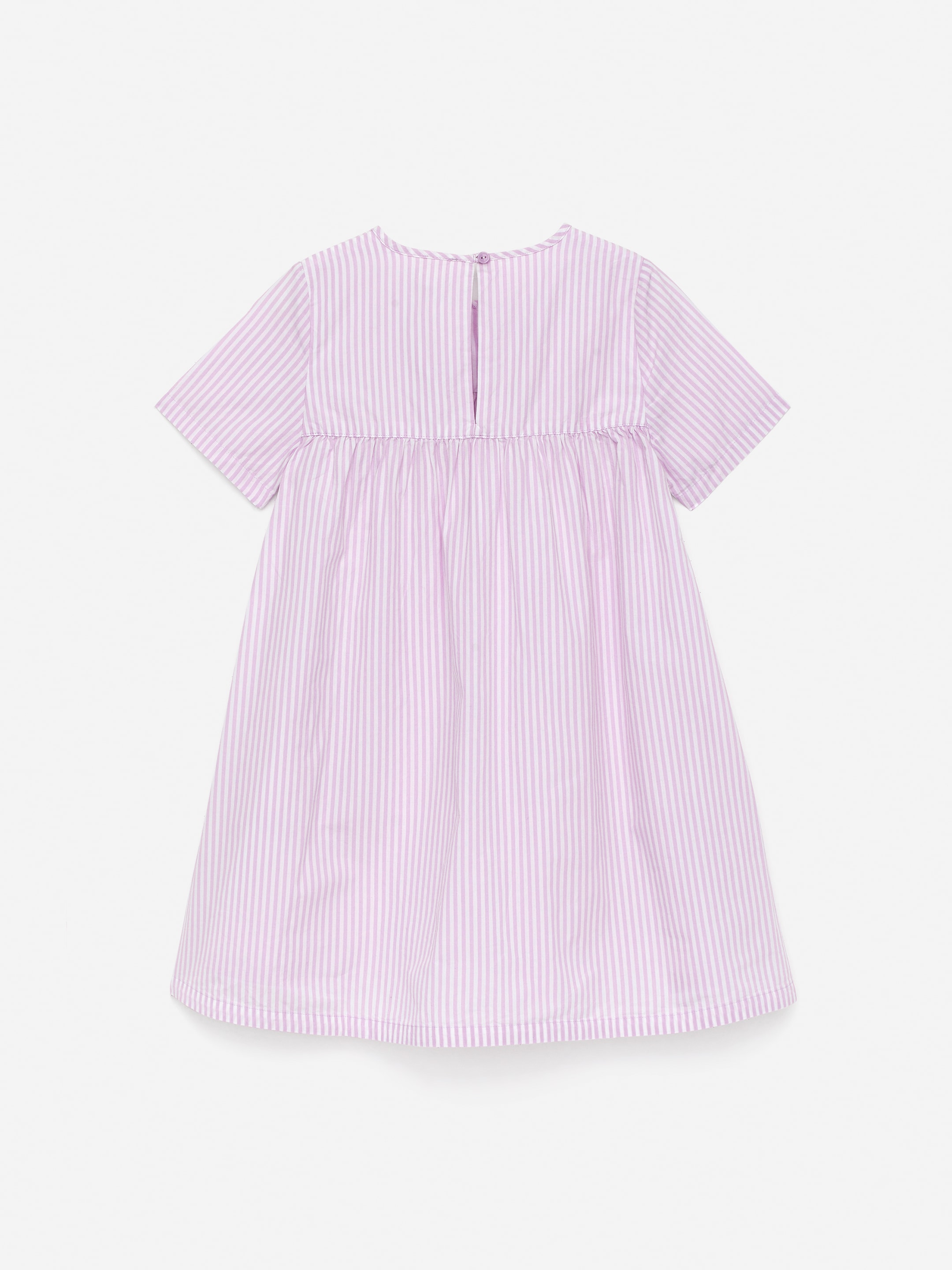 Cotton Dress - Lilac/White - Regular fit - Children - StillMedia/DescriptiveStillLife - 1