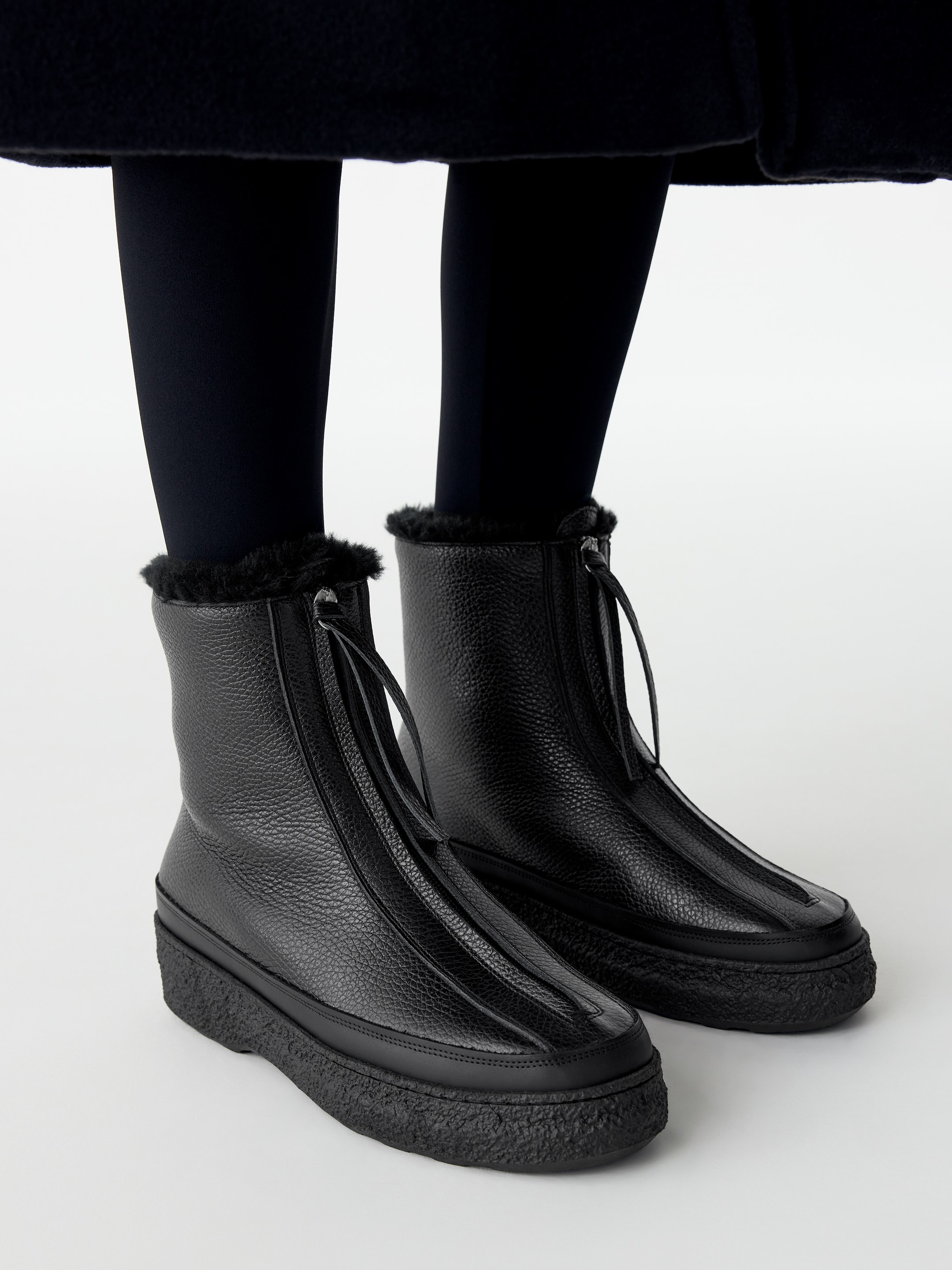 Stivali in pelle con cerniera - Nero - women - StillMedia/Lookbook - 13