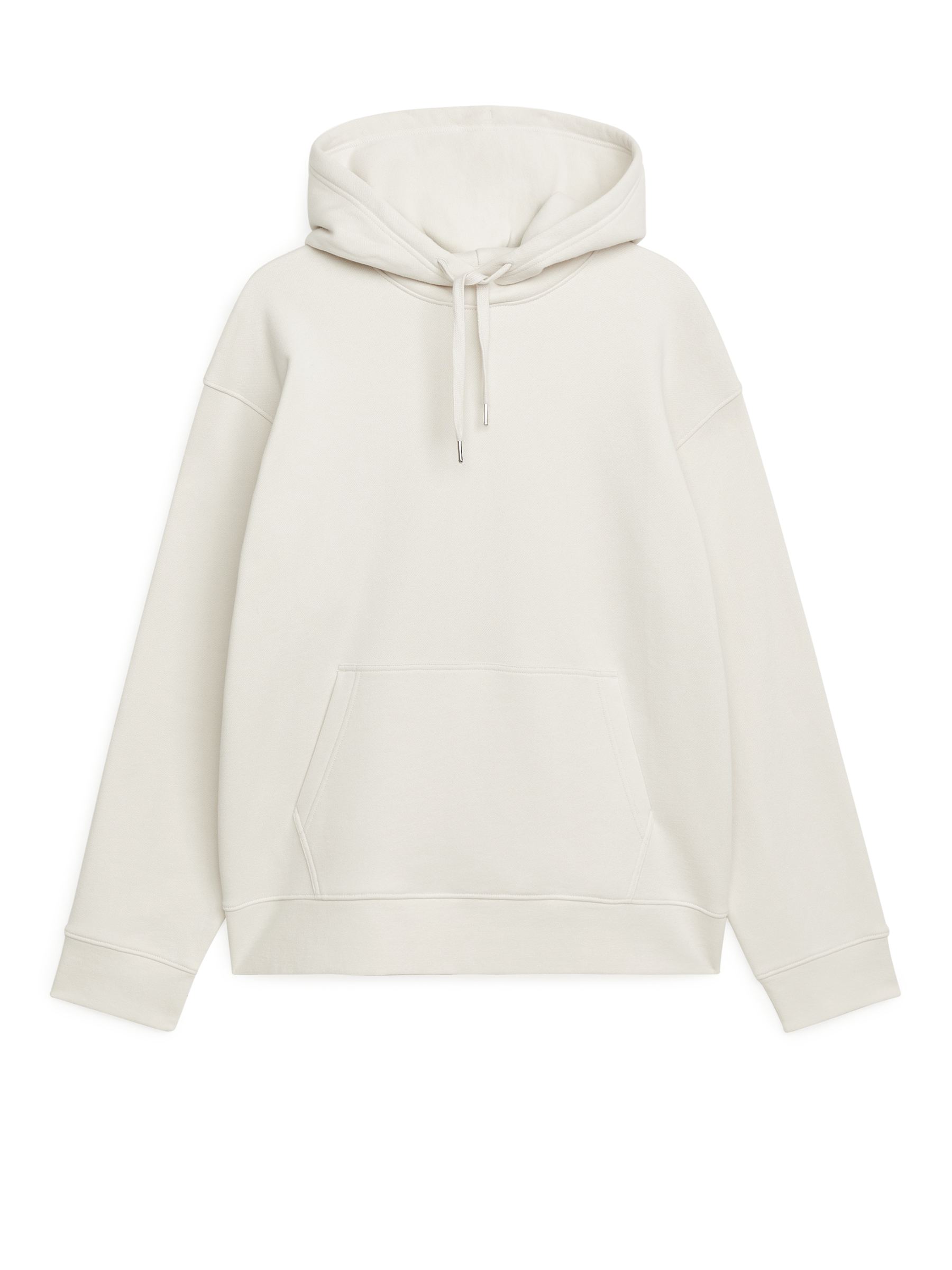 Relaxed Terry Hoodie - Off-White - Loose fit - Men - StillMedia/DescriptiveStillLife - 1