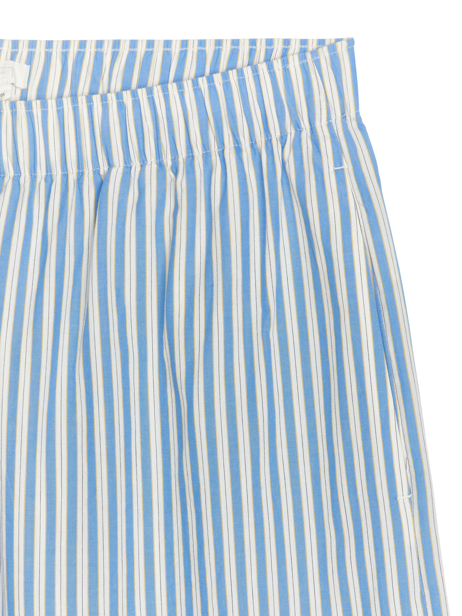 Lockere Pyjamahose - Weiß/Blau - Relaxed Fit - Damen - StillMedia/DescriptiveDetail - 1