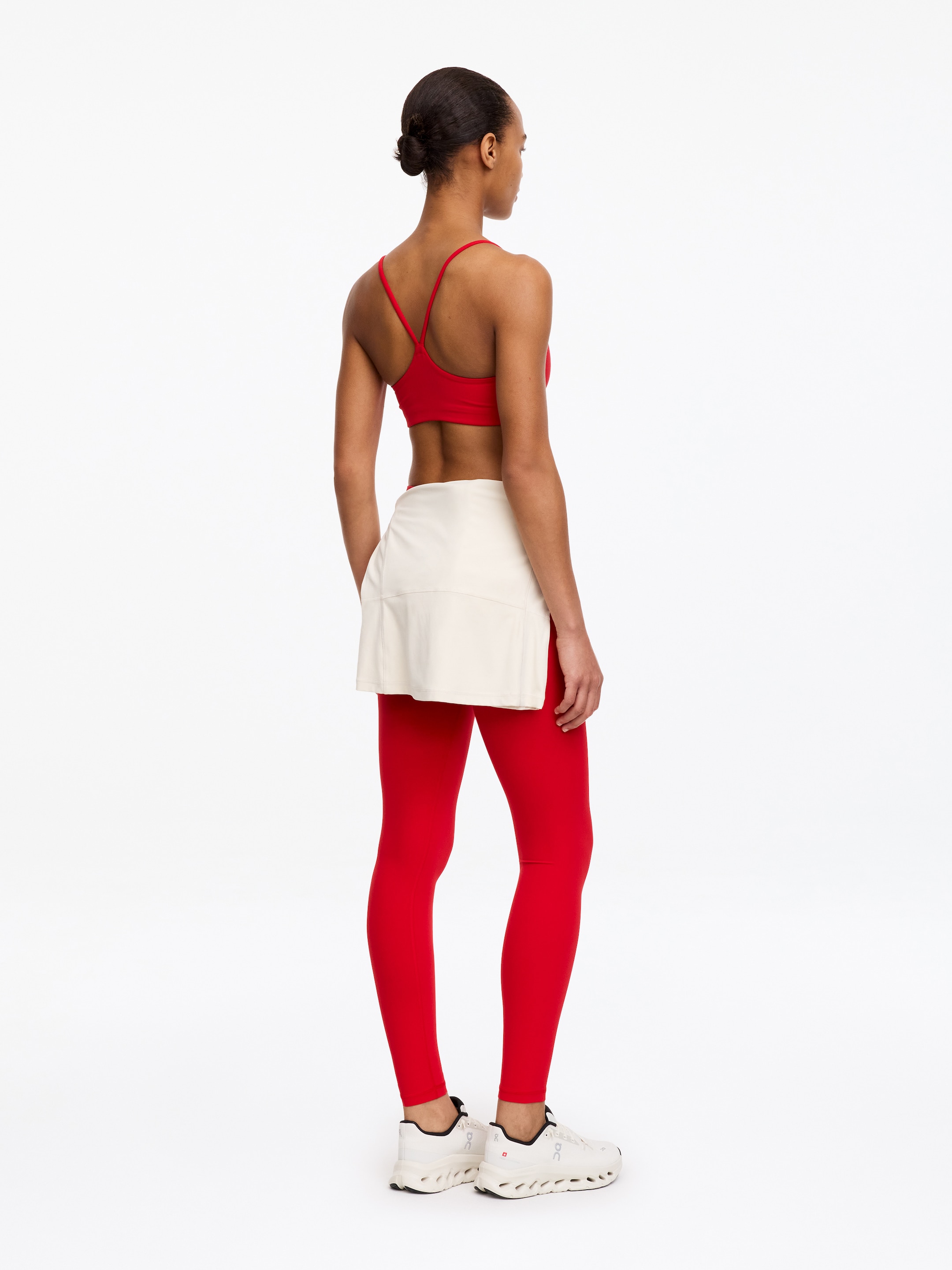Soft Stretch Sports Bra - Red - Slim fit - Women - StillMedia/Lookbook - 3