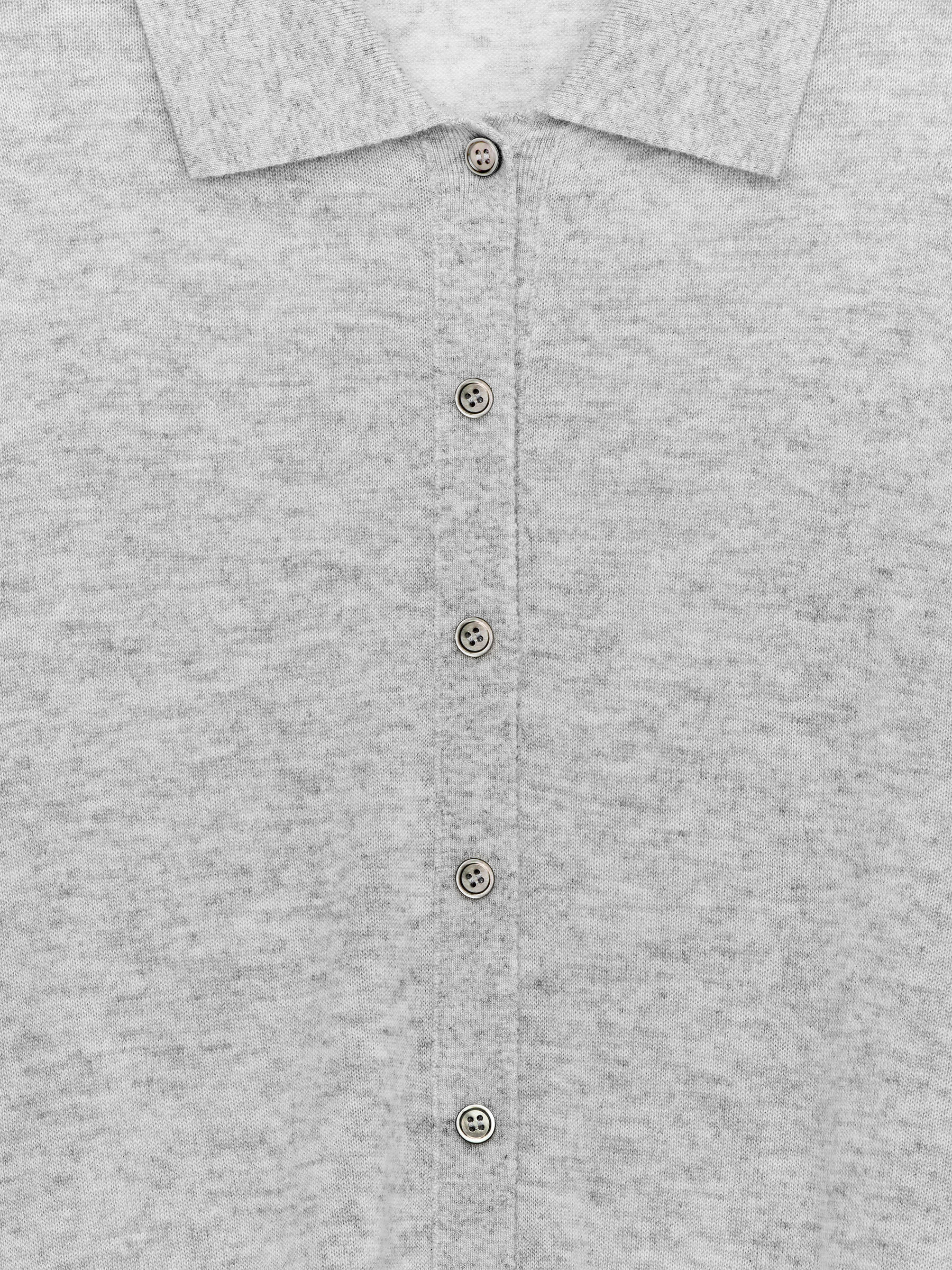 Cárdigan de cachemir puro - Gris - Corte estándar - Women - StillMedia/DescriptiveDetail - 1