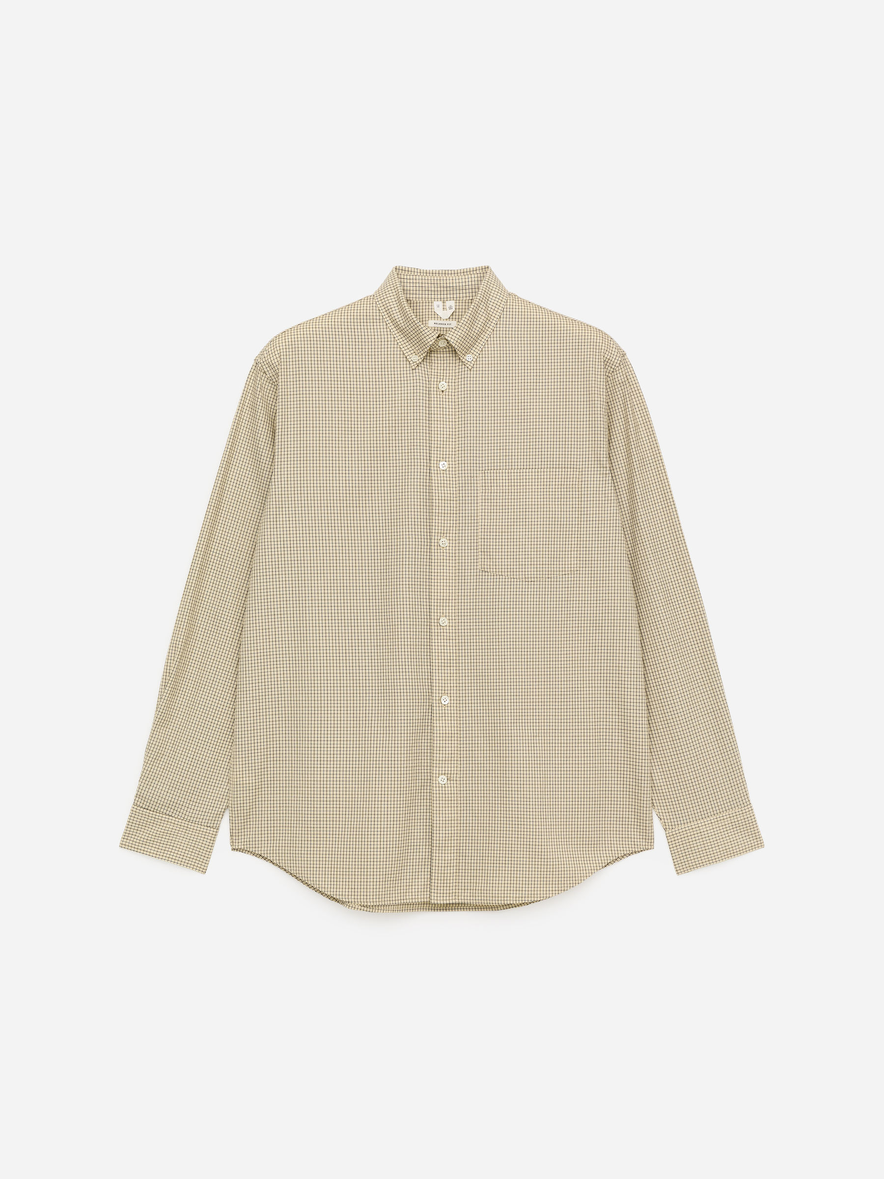 Lockeres Pinpoint-Hemd - Gelb - Relaxed Fit - Herren - StillMedia/DescriptiveStillLife - 1