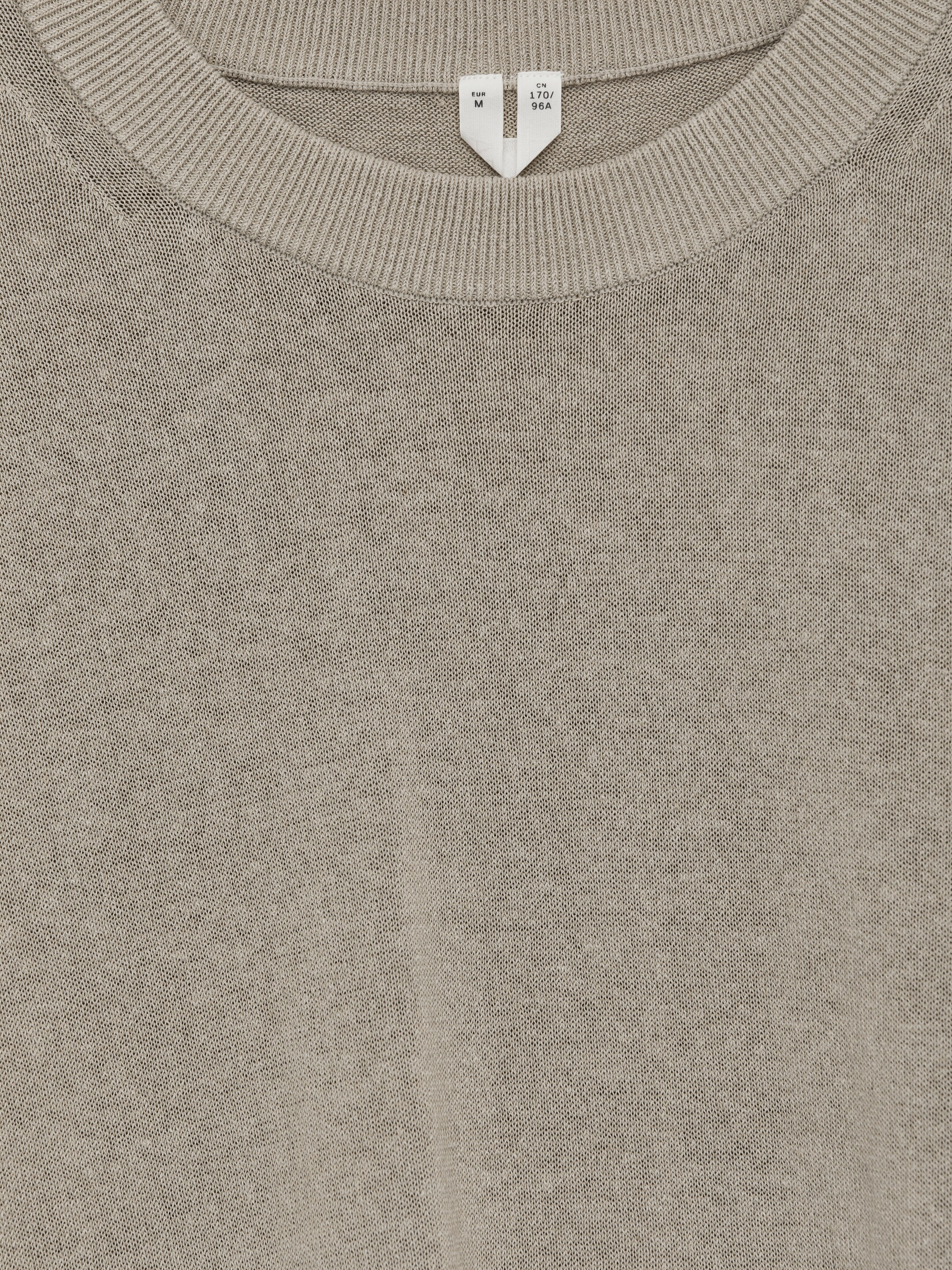 Zobrazit větší obrázek: Tričko ze směsi lnu a bavlny - Mole - ŽENY | H&M CZ 2