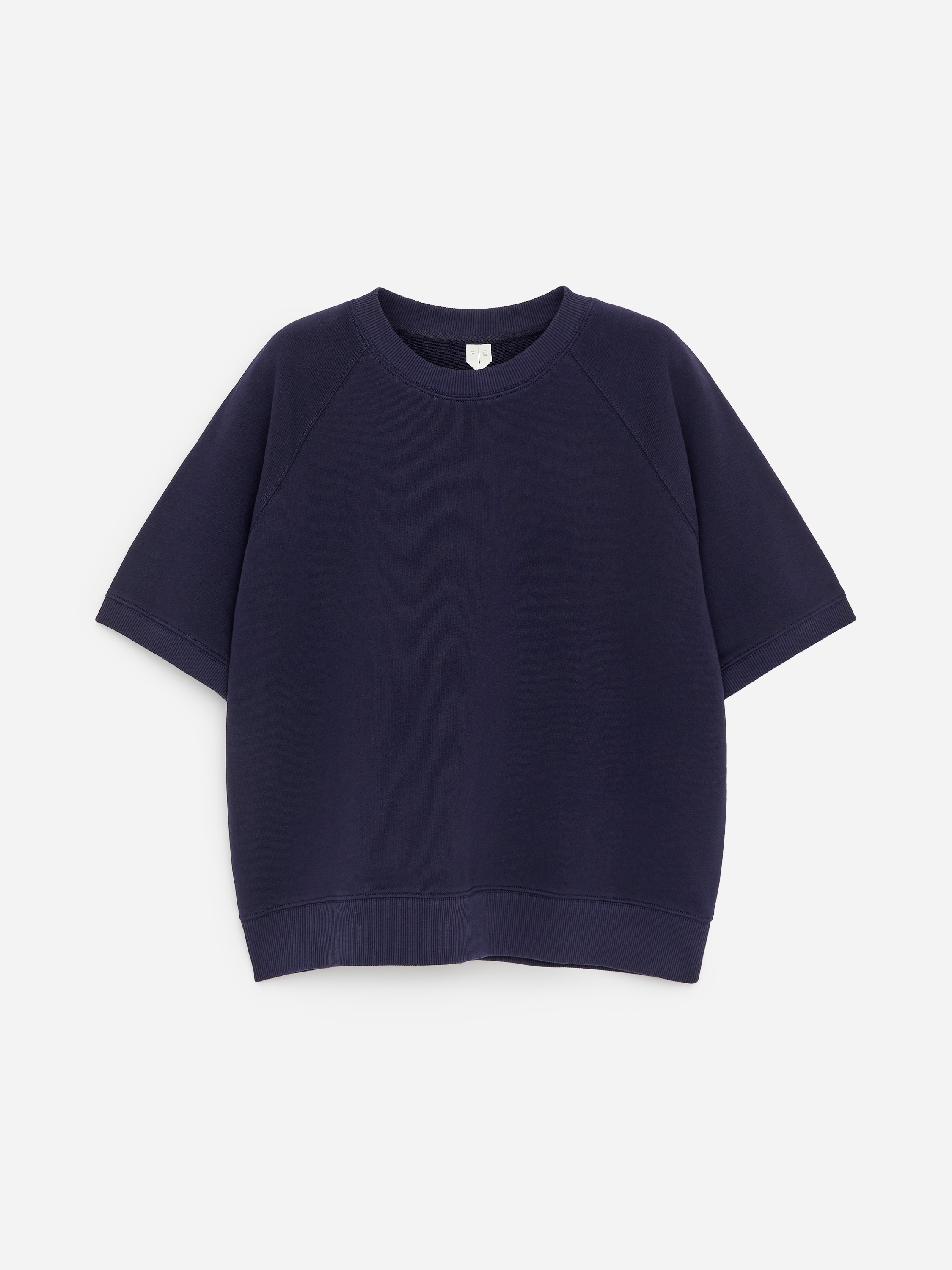 Felpa in spugna francese - Blu scuro/Grigio mélange/Rosso