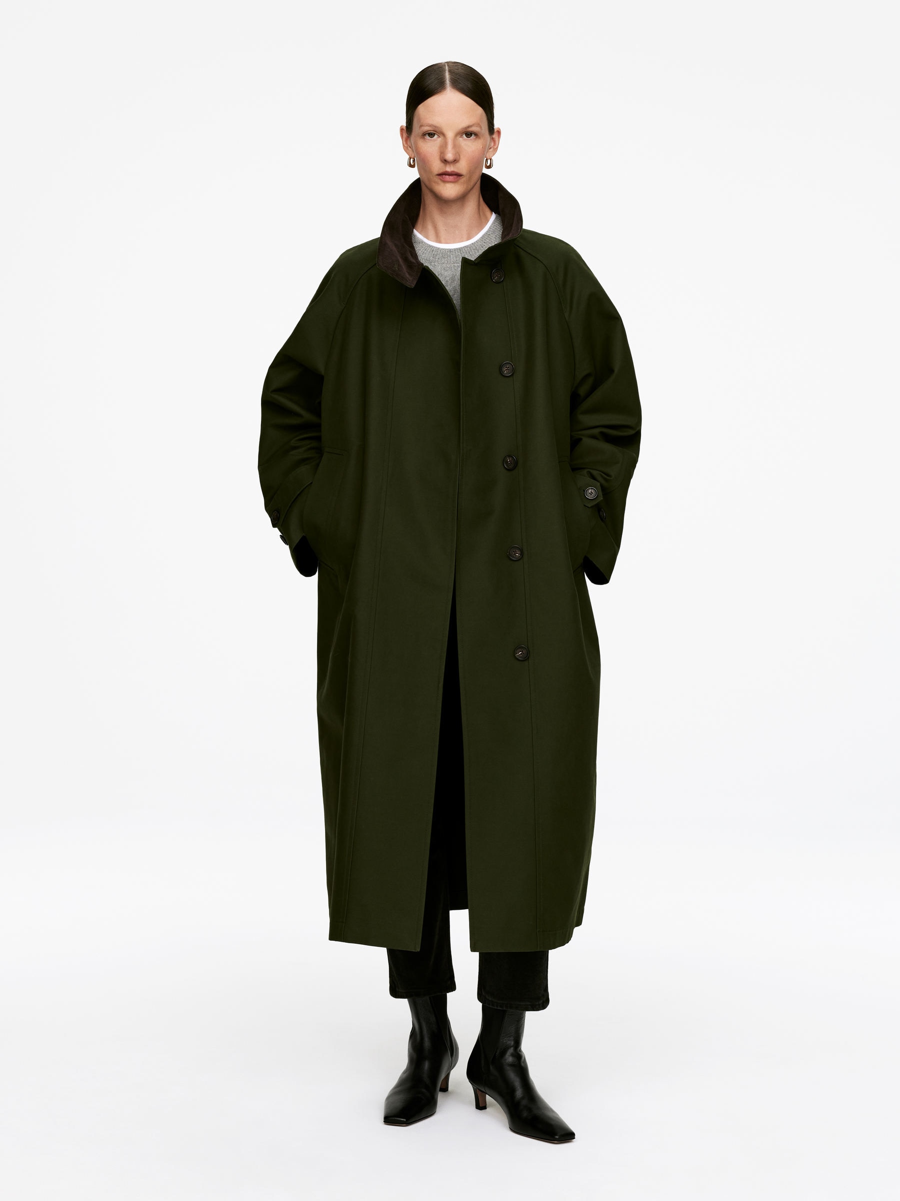 Stövletter med fyrkantig tå - Svart - Women - StillMedia/Lookbook - 7