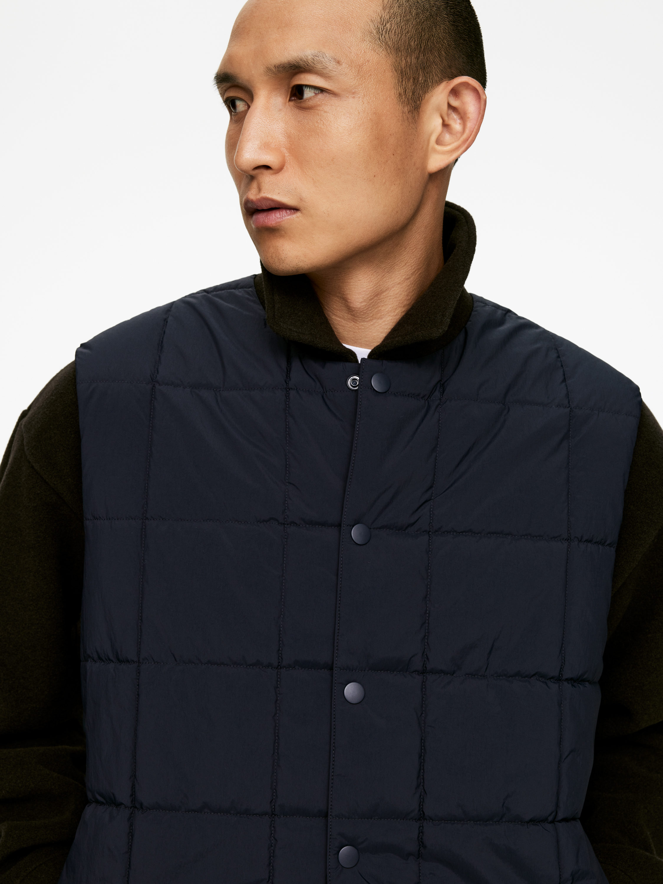Quilted Vest - Dark Blue - Regular fit - Men - StillMedia/Lookbook - 4