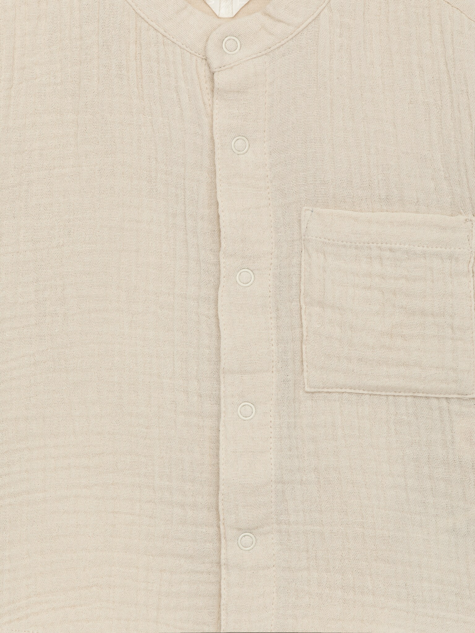 Chemise en mousseline - Beige/Bleu - 2