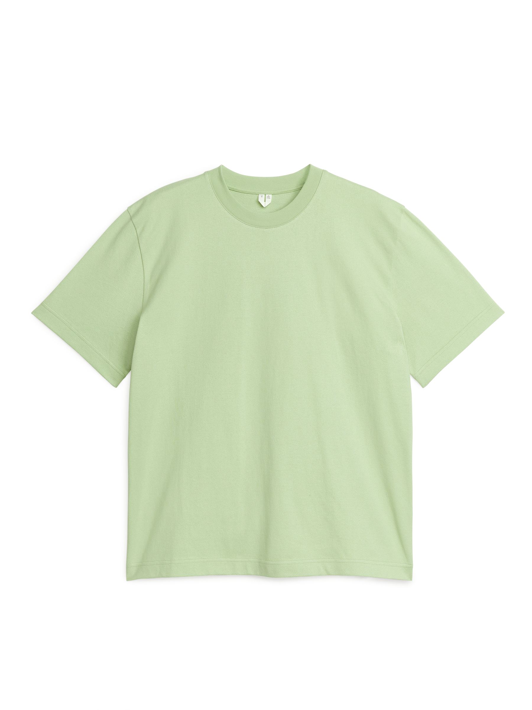 T-shirt pesante - Verde chiaro - Regular fit - Men - StillMedia/DescriptiveStillLife - 1