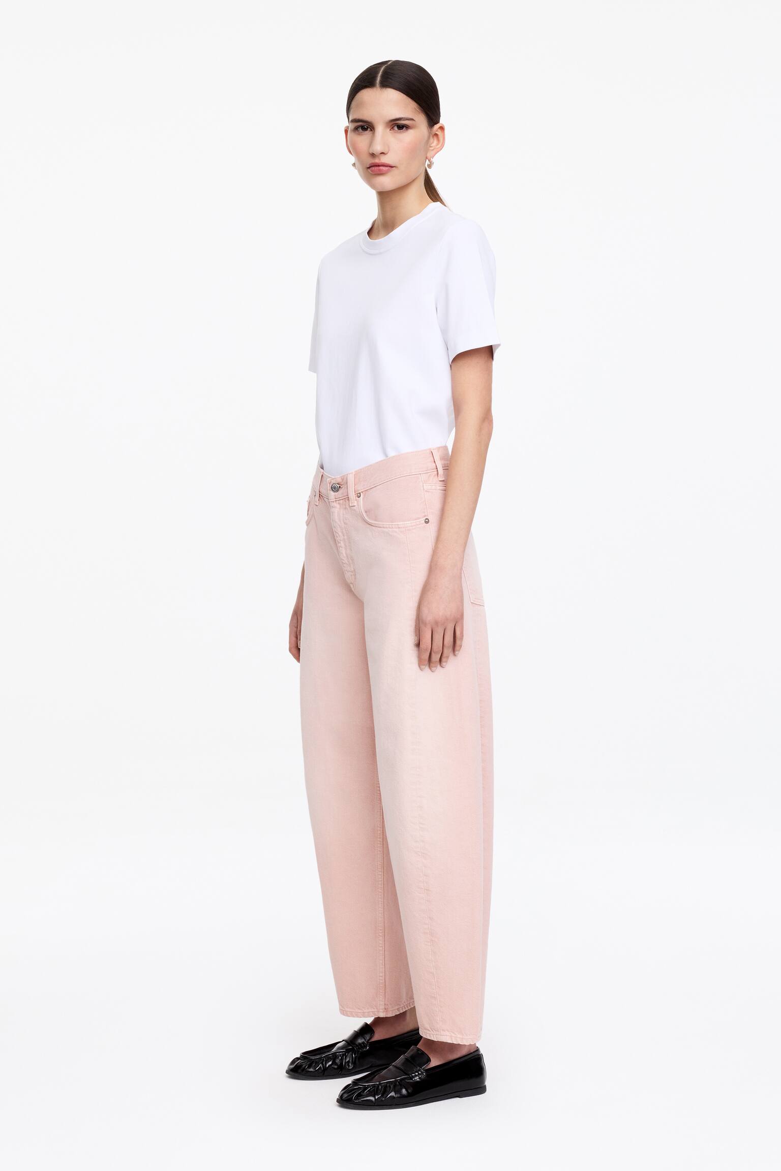 BLOOM jeans med tøndeformede ben - Pink/Blå/Råhvid/Mellemblå/Sort/Sort/Hvid - 6