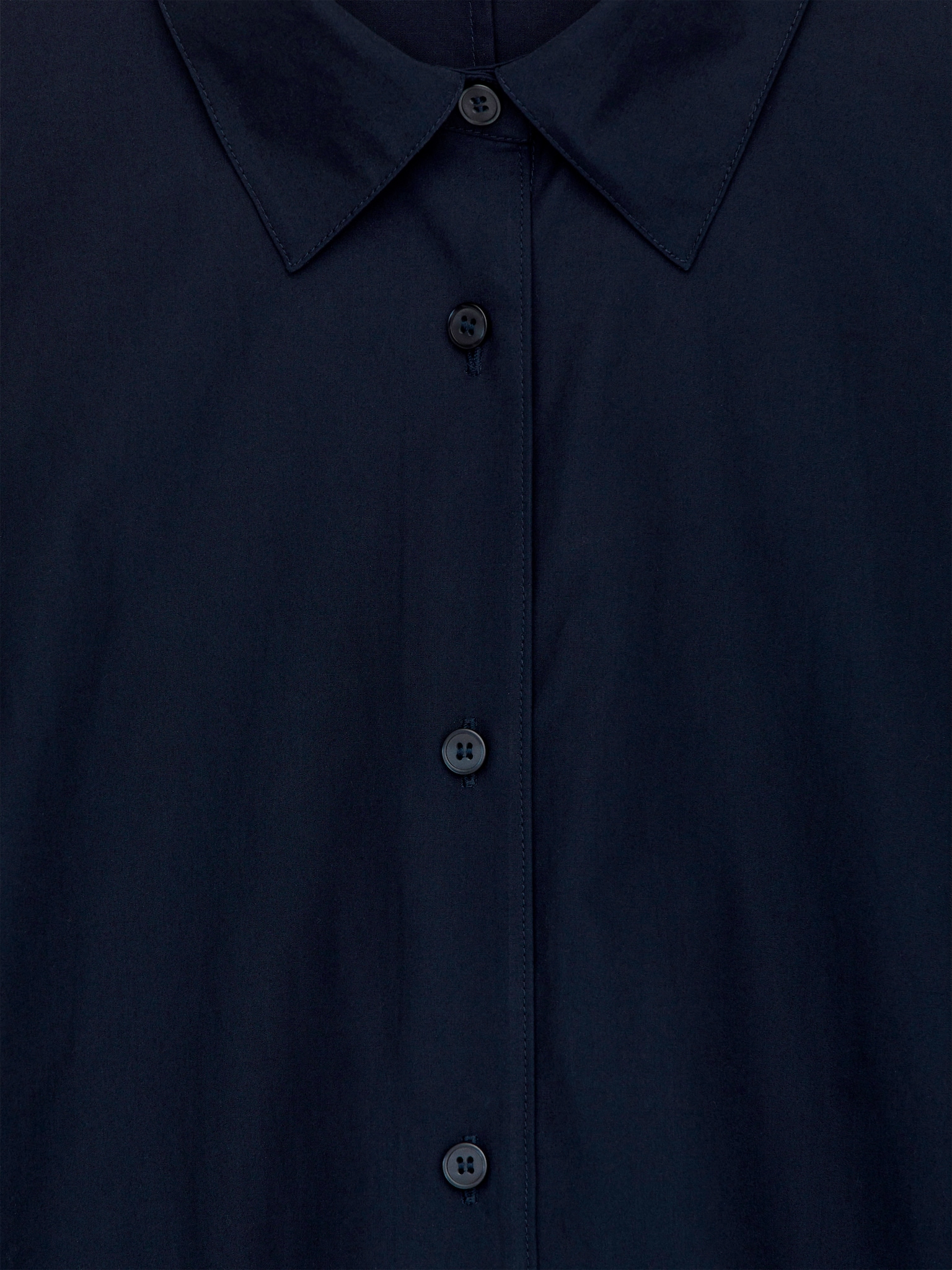 Robe chemise courte - Bleu foncé - 2
