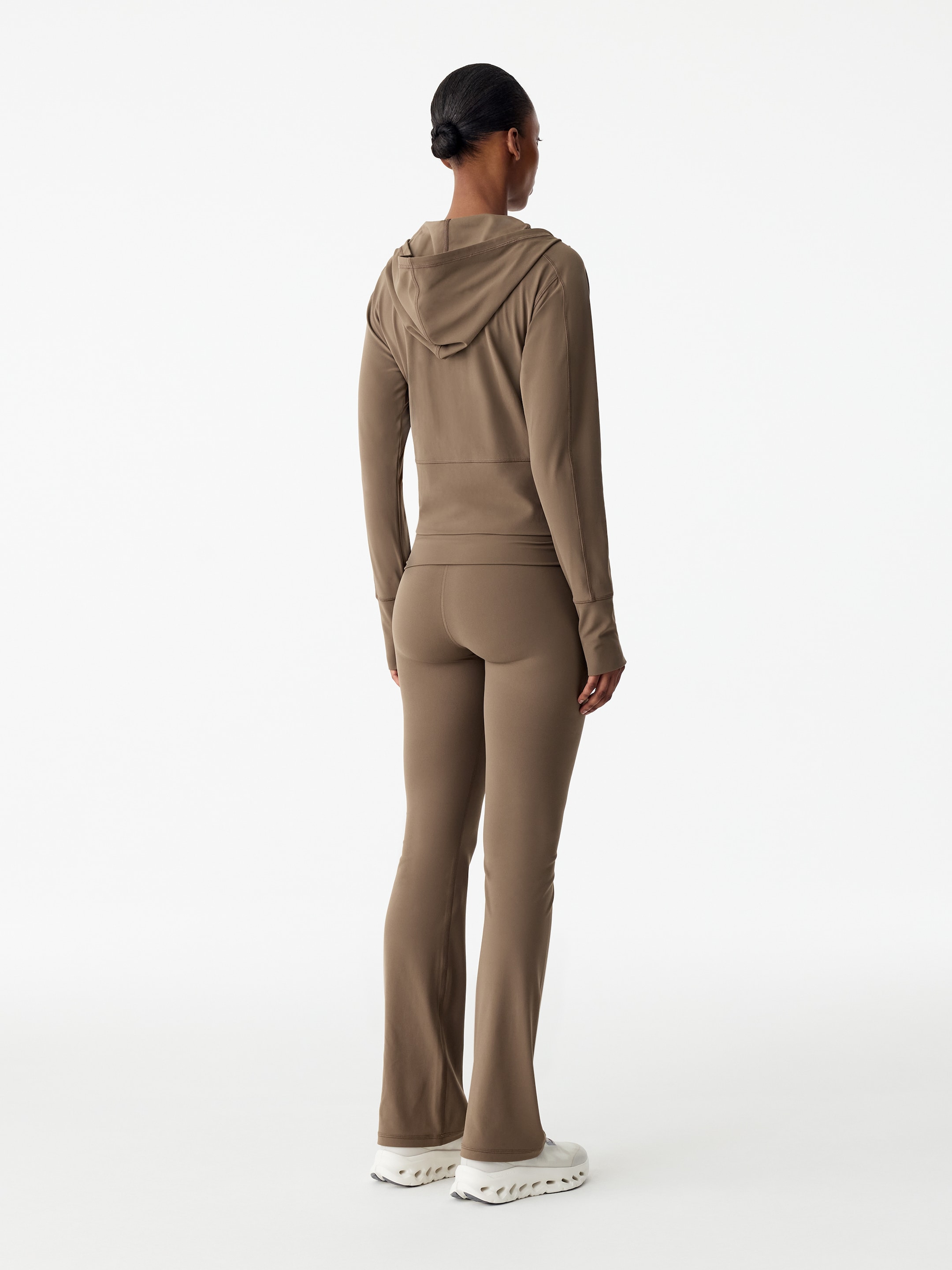 Active Zip Jacket Hoodie - Mole - Regular fit - women - StillMedia/Lookbook - 4