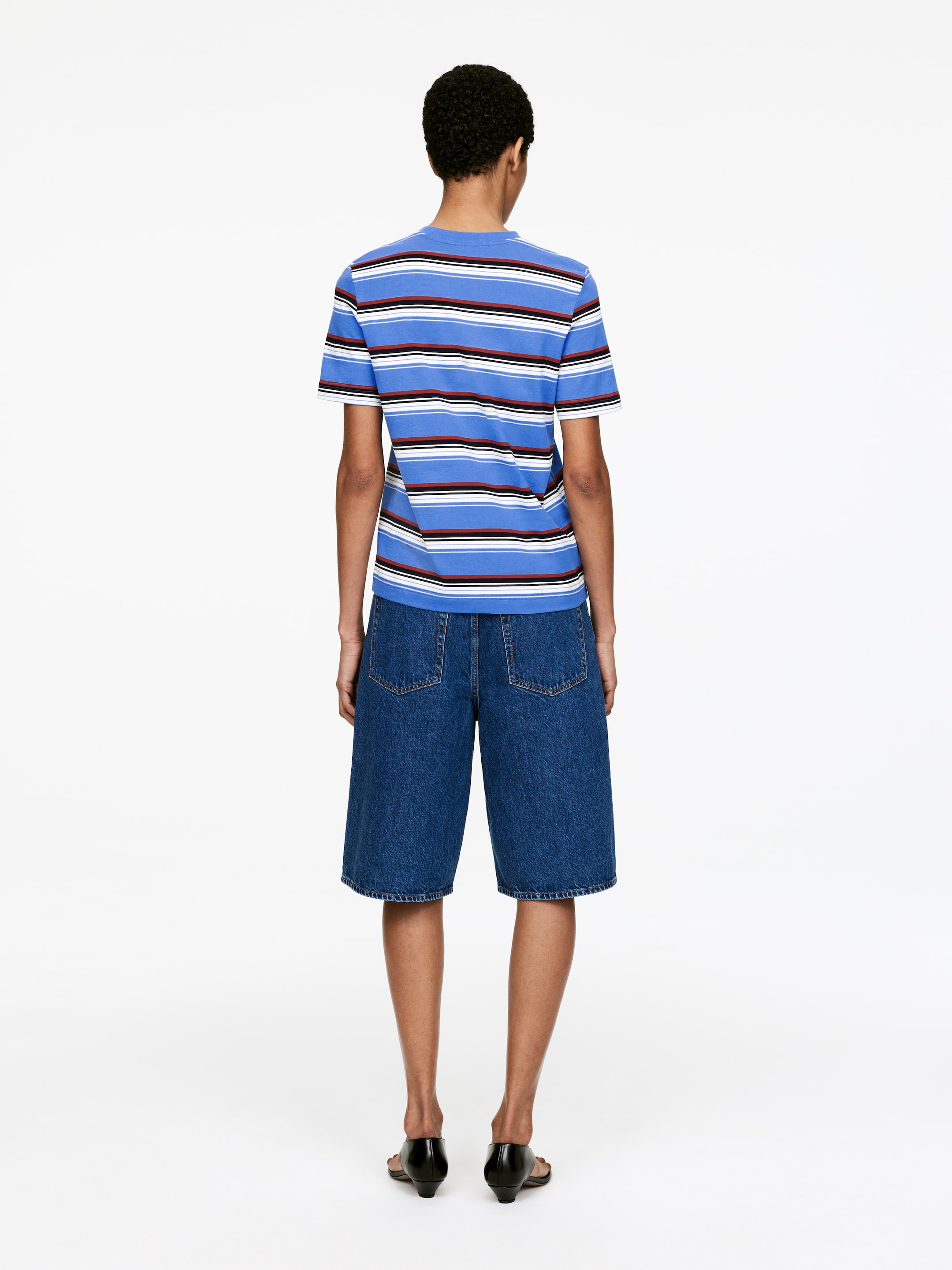Visualizza immagine più grande: T-shirt iconica LILY - Blu/Righe - DONNA | H&M IT 3