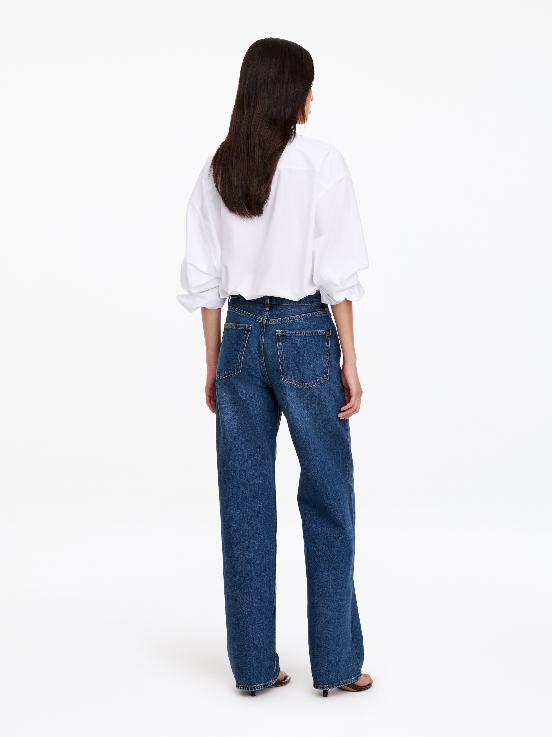 Jean ample CORAL - Bleu - Relaxed fit - women - StillMedia/Lookbook - 9