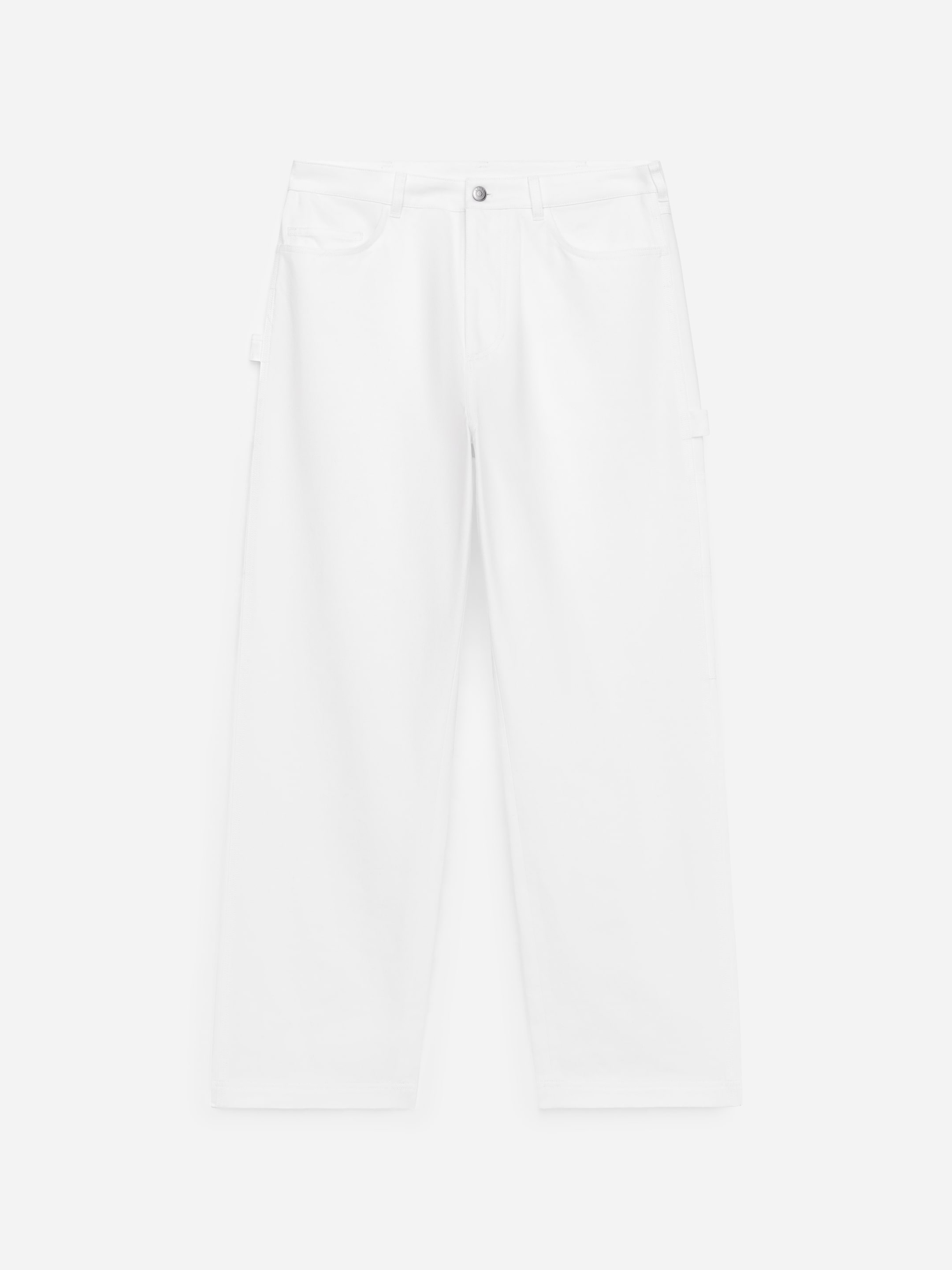 Lockere Canvas-Hose-#ECEAE5-17625