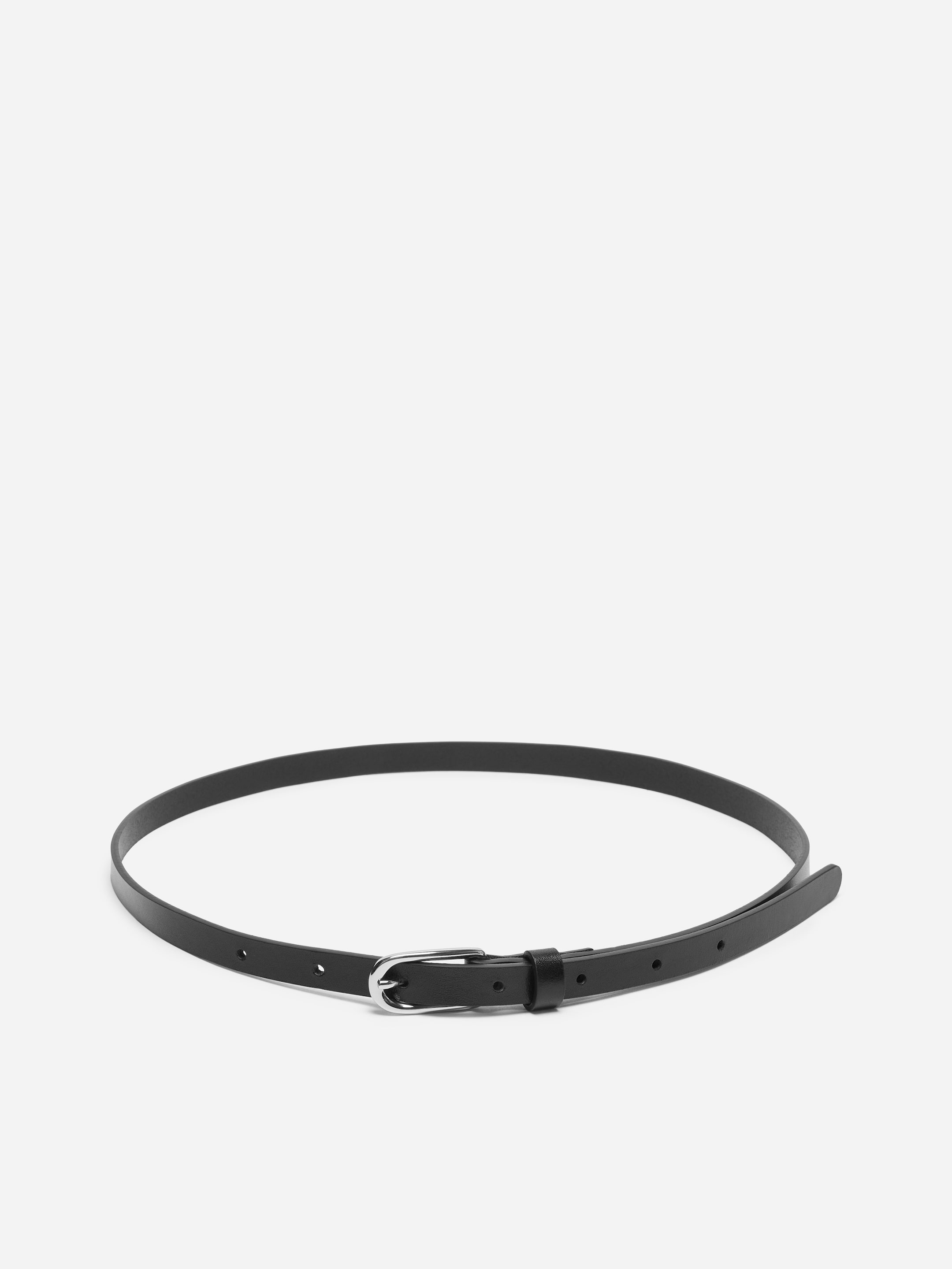 Slim Leather Belt-#272627-20400