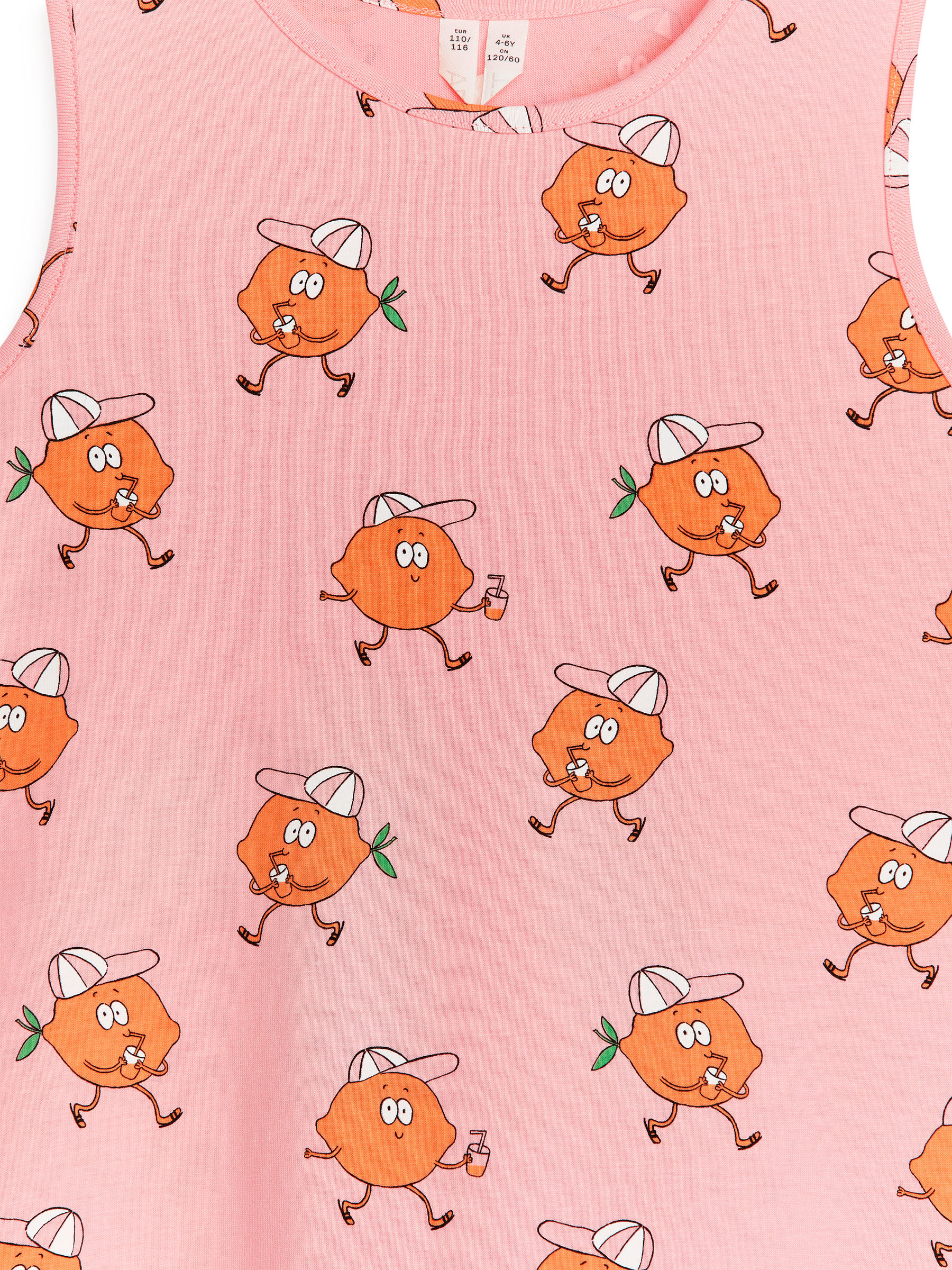 Jerseykleid mit Rüschen - Rosa/Orange - Regular Fit - Kinder - StillMedia/DescriptiveDetail - 1