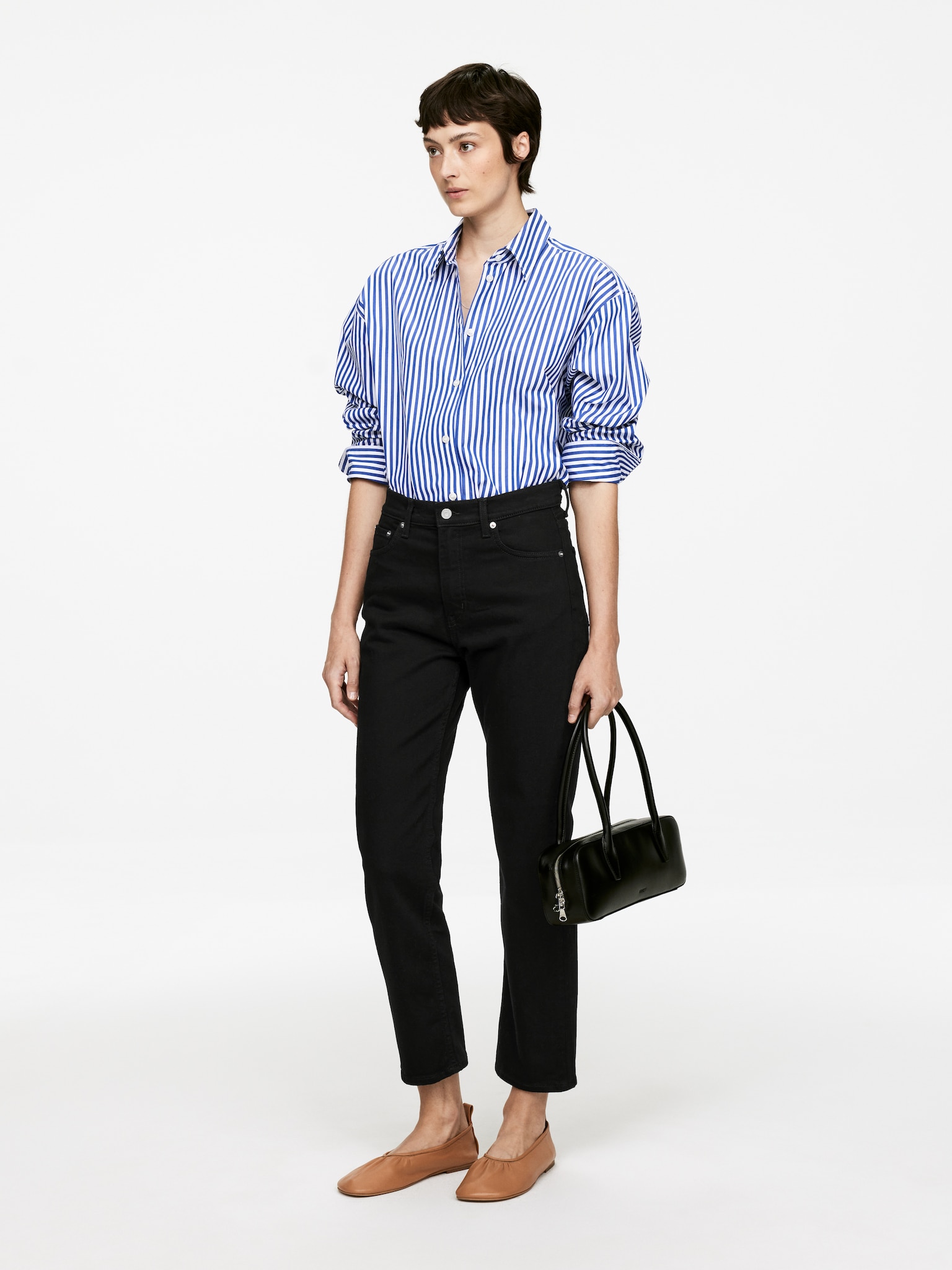 JADE CROPPED Slim Jeans - Black/Dark Blue/Mid Blue/White/Blue/Dark Blue - 3