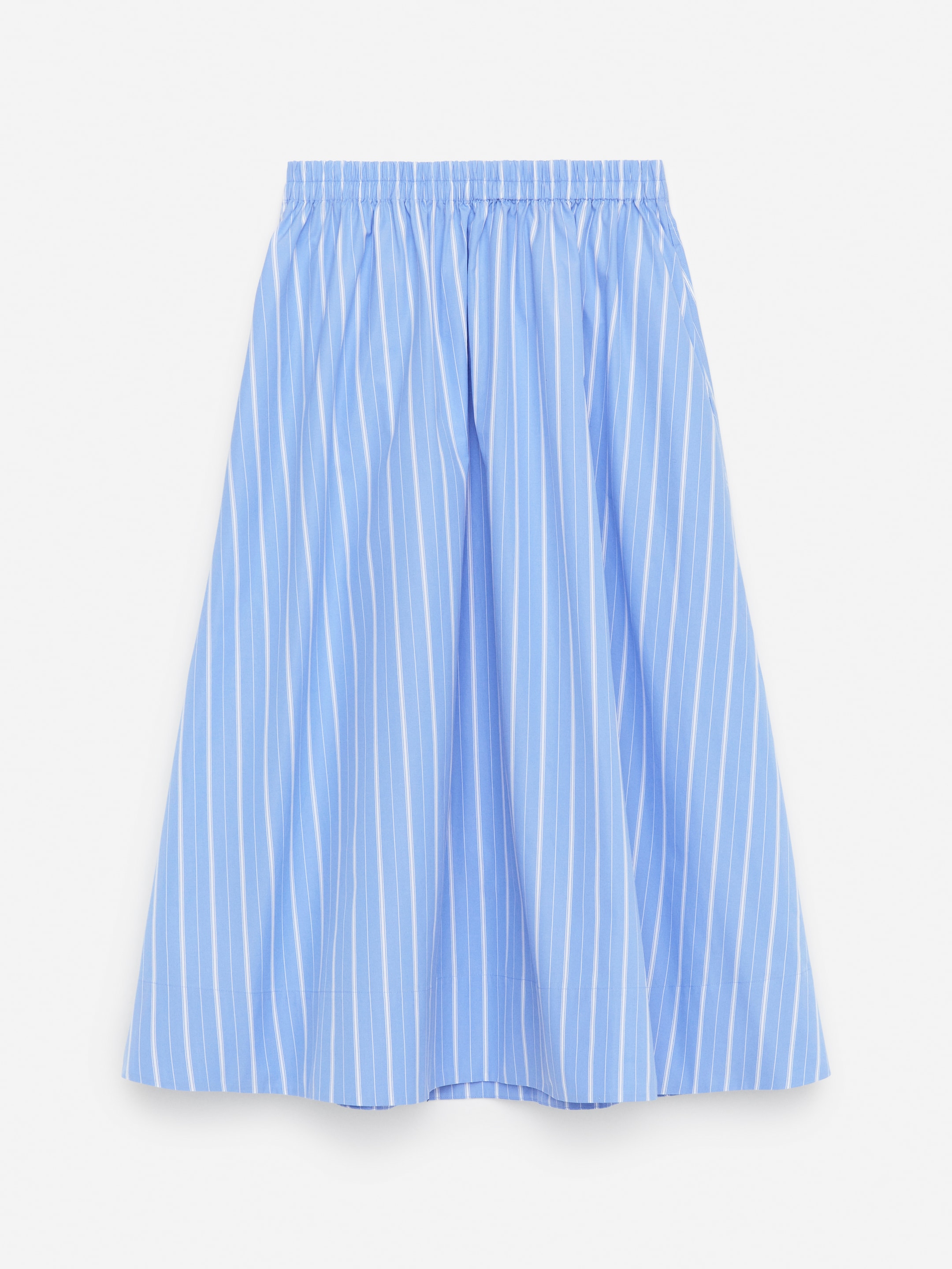 Poplin Skirt-#859DD6-14347