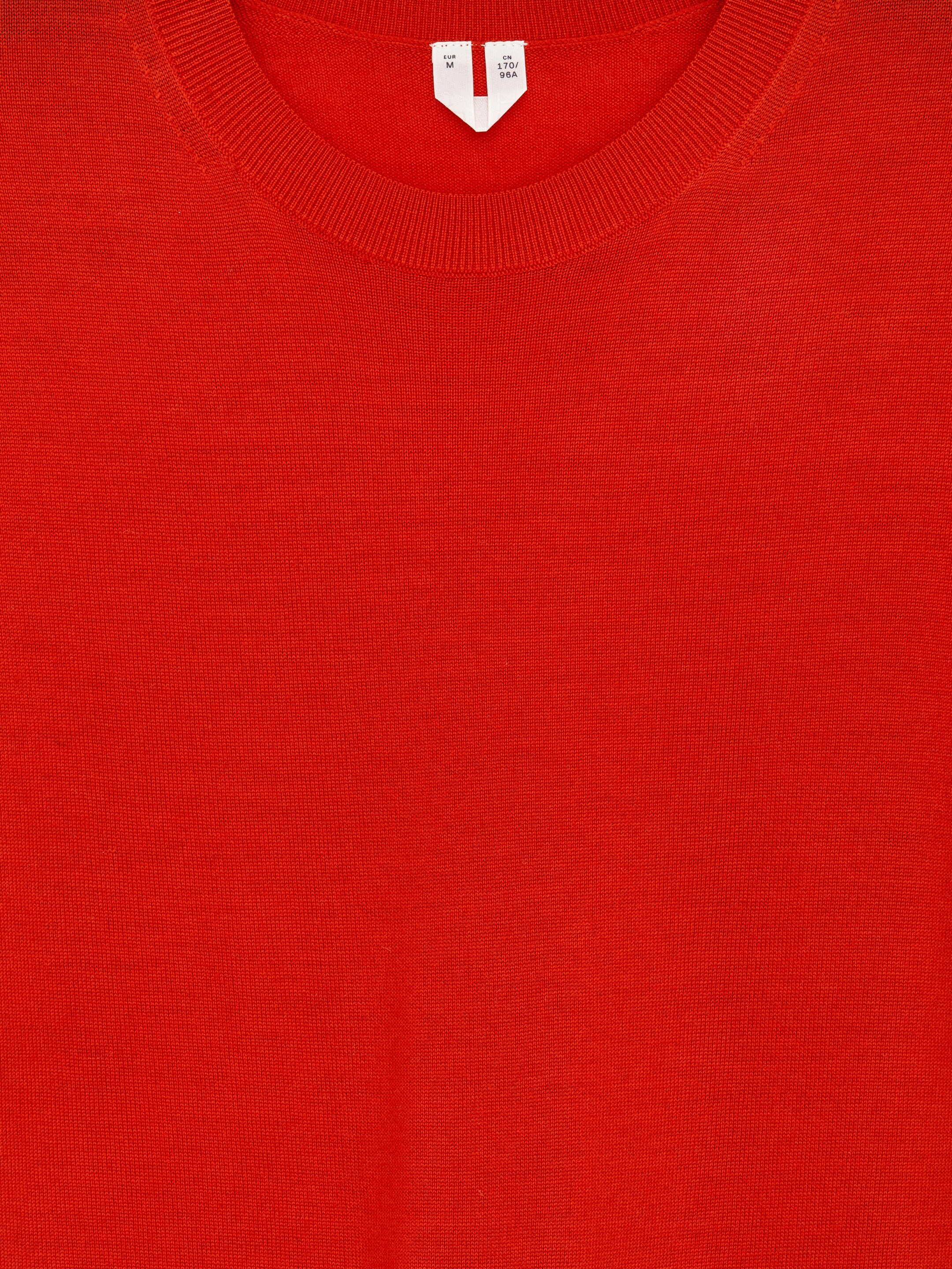Zobraziť väčší obrázok: Pletené tričko z merino vlny - Red - ŽENY | H&M SK 2