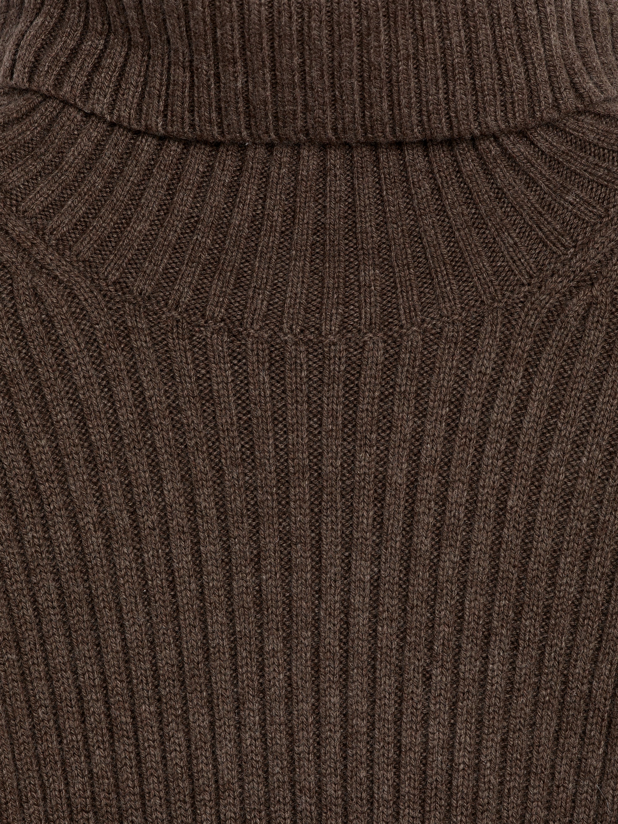Vestido de lana de cuello vuelto - Topo - Corte estándar - Women - StillMedia/DescriptiveDetail - 2