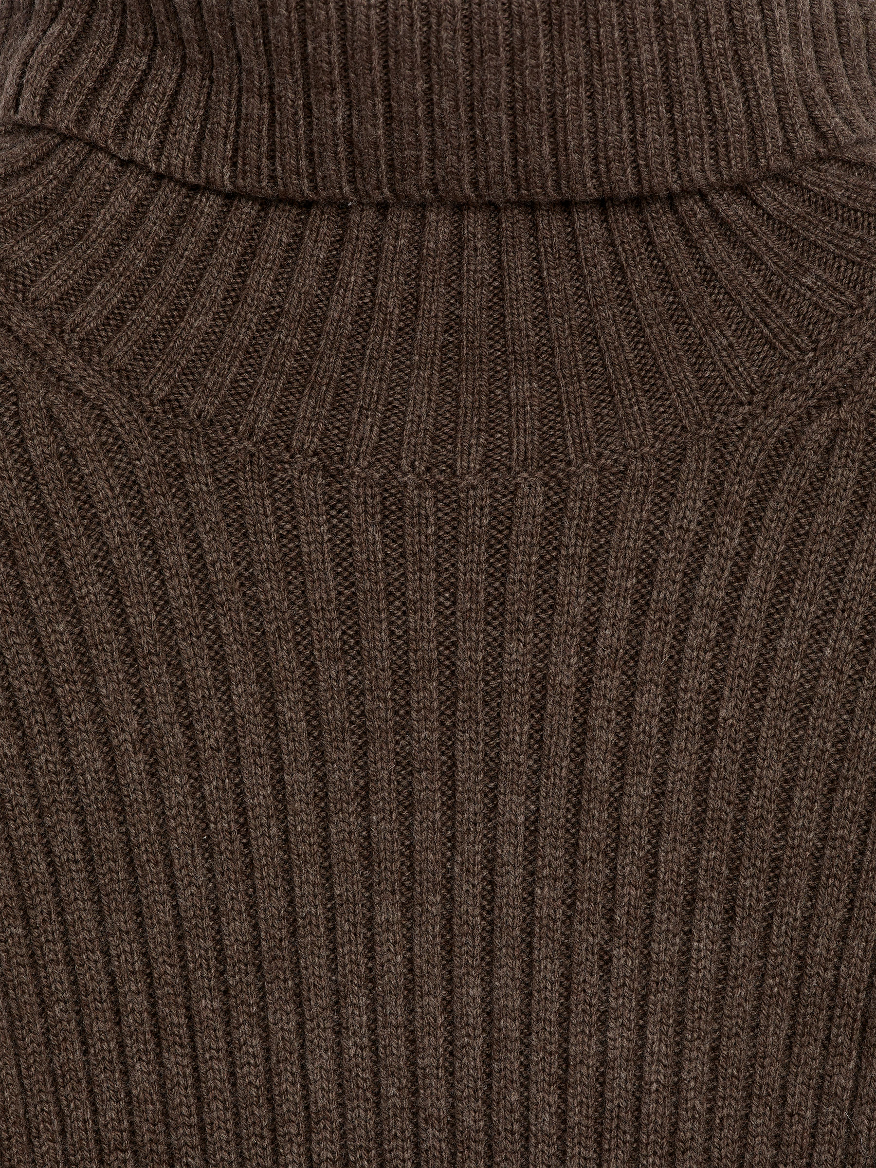 Klänning i ull med polokrage - Mullvadsgrå - Regular fit - Women - StillMedia/DescriptiveDetail - 2