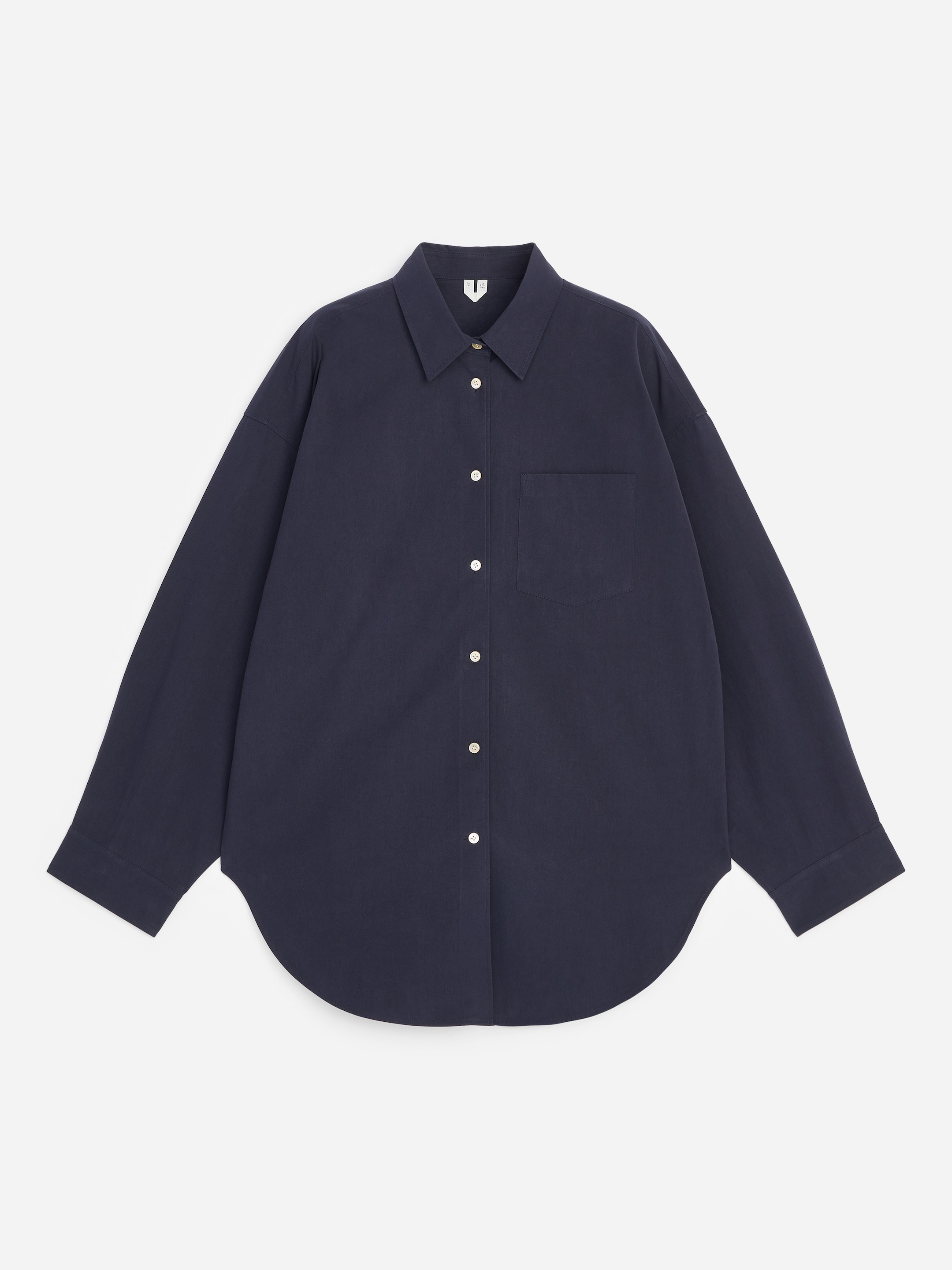 Camisa con mangas murciélago-Blue-19801