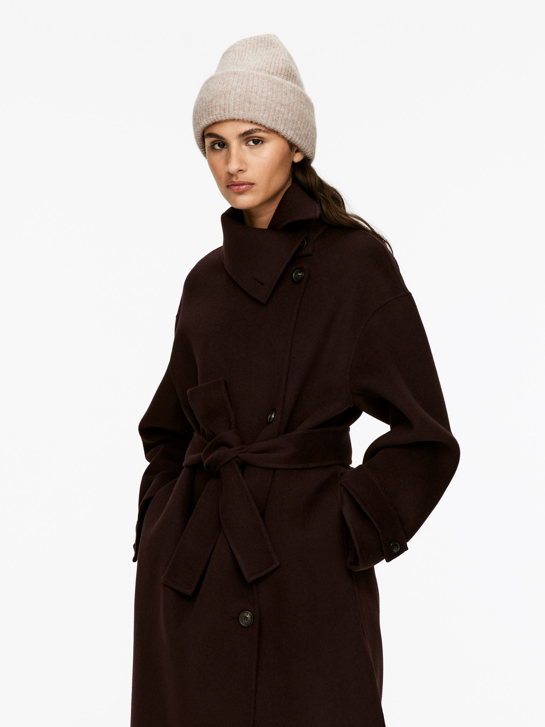 Mössa i alpacka och merinoull - Beige - Women - StillMedia/Lookbook - 9