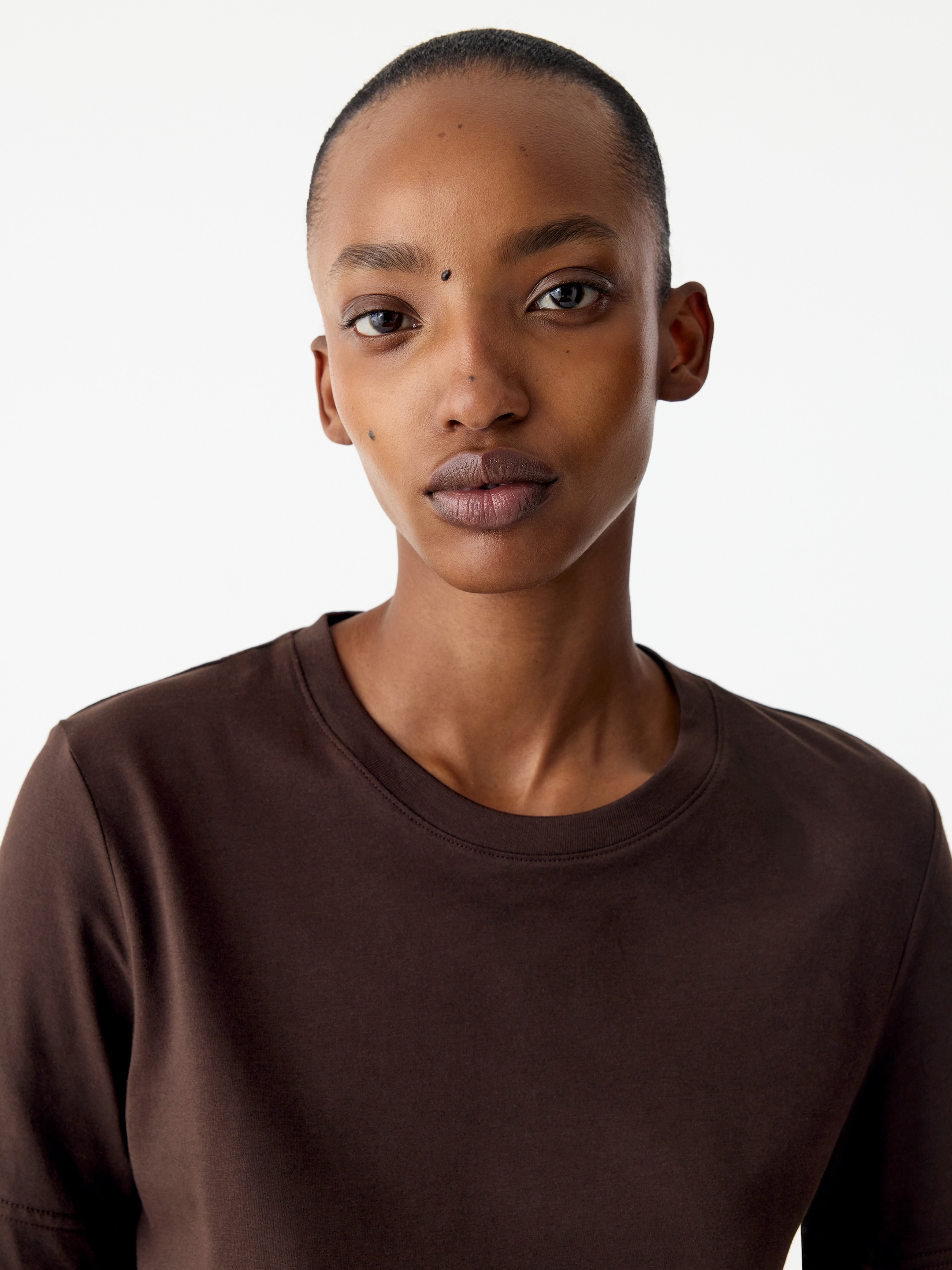 T-shirt Signature a maniche corte - Marrone - Regular fit - women - StillMedia/Lookbook - 7