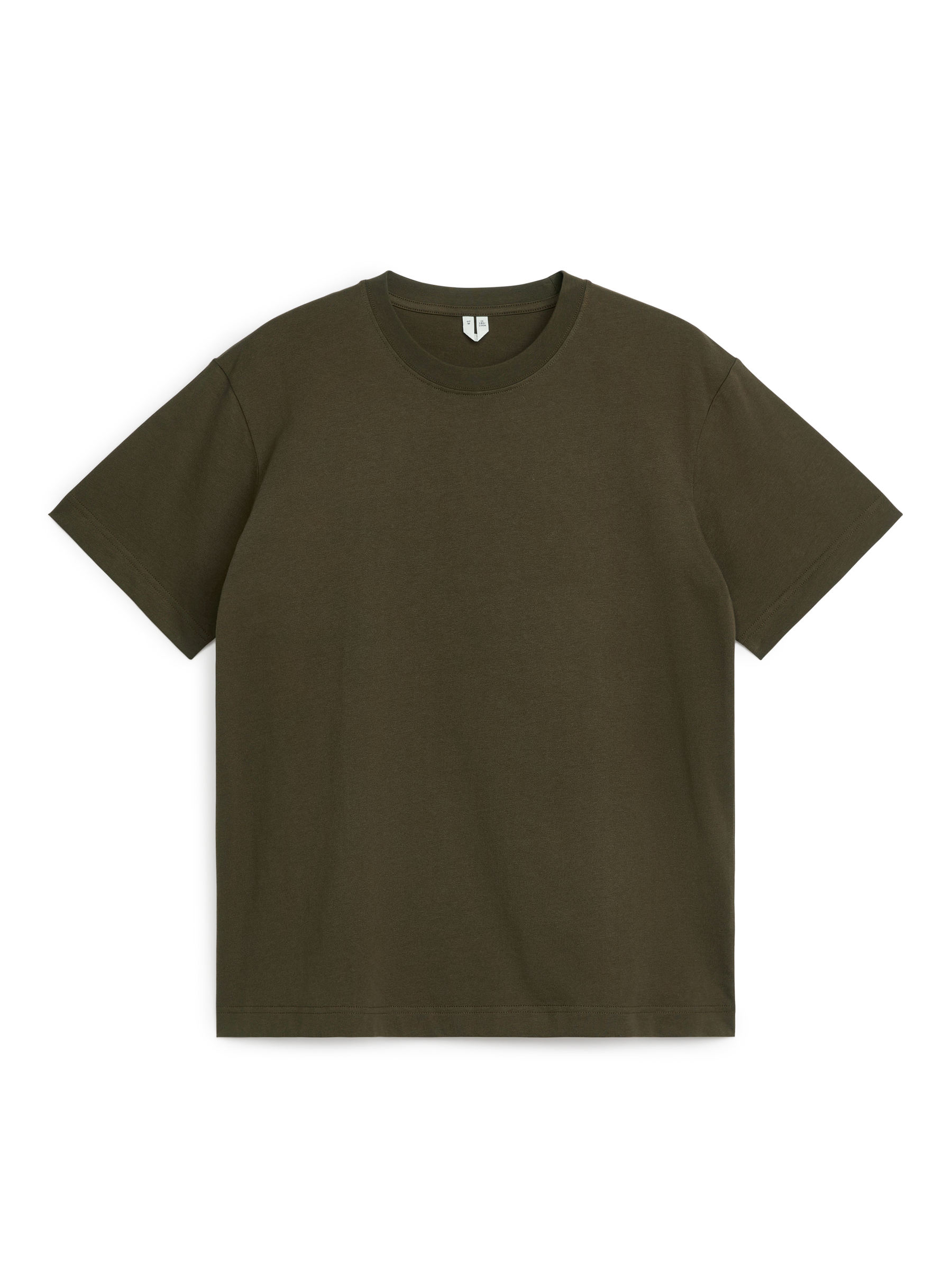 220 GSM Relaxed T-Shirt-Green-10451