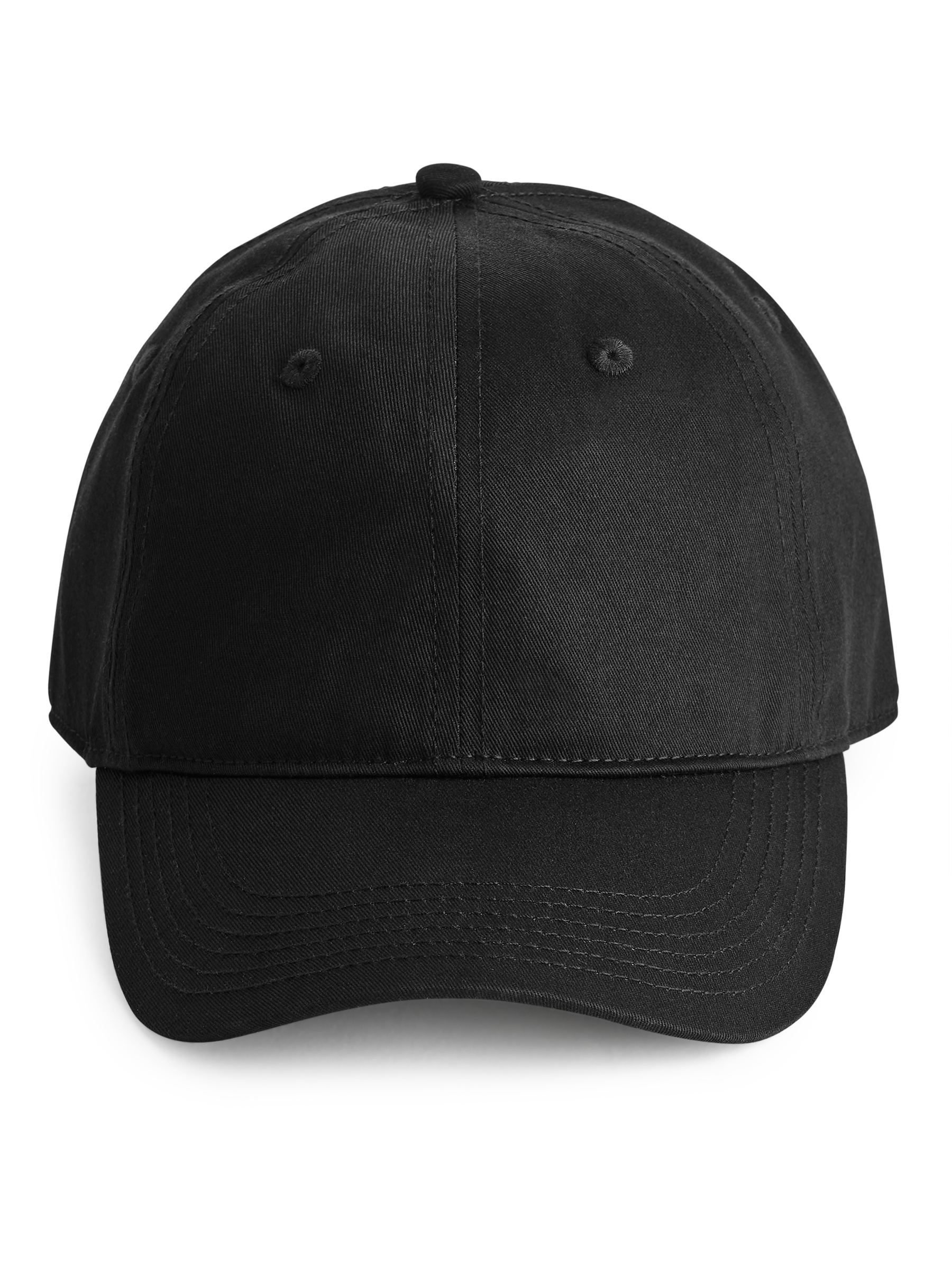 Cotton Twill Cap - Black - Men - StillMedia/DescriptiveStillLife - 3