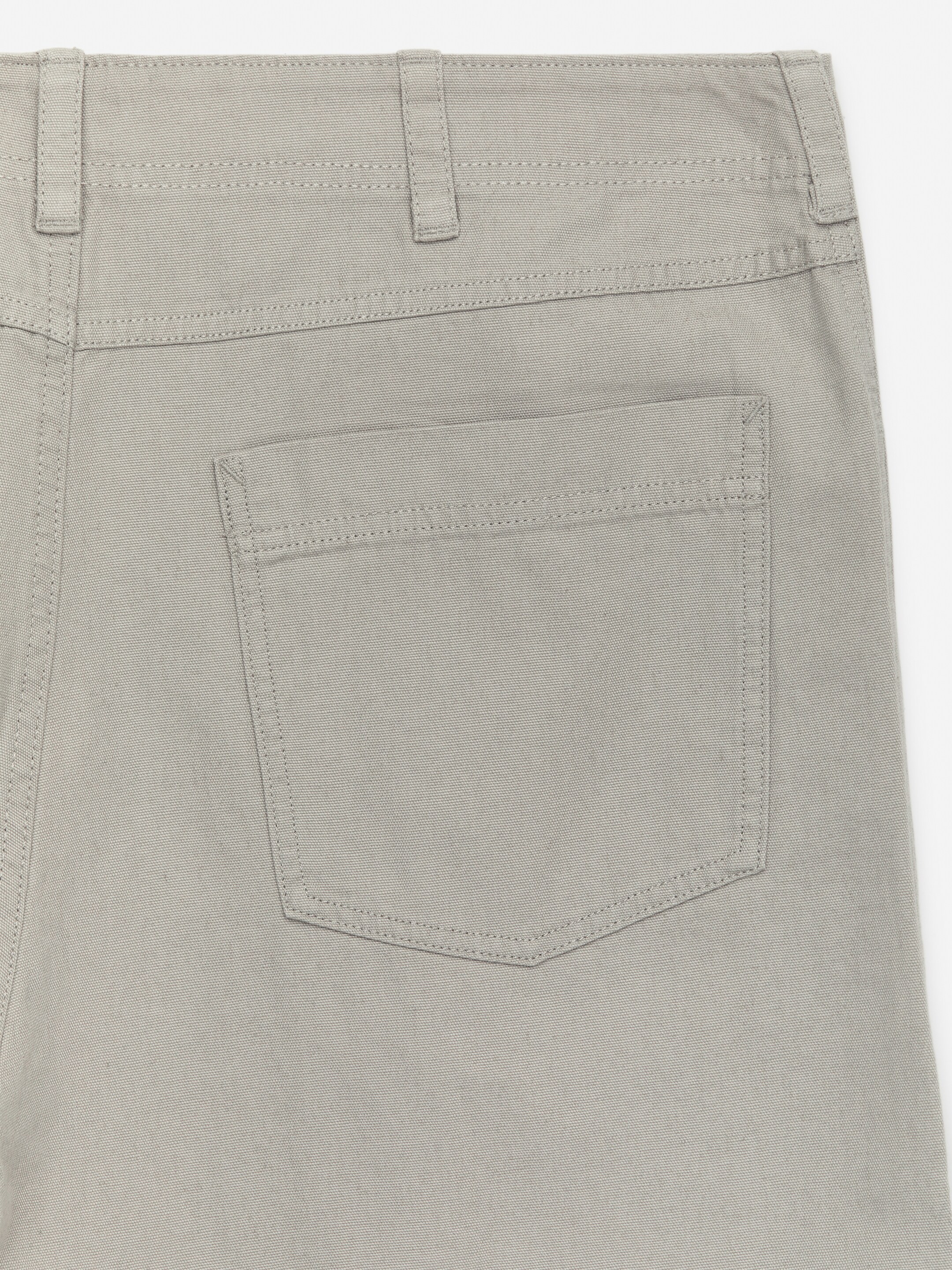Ingrandisci l'immagine: Straight Cotton Chinos - Grey - UOMO | H&M CH 2