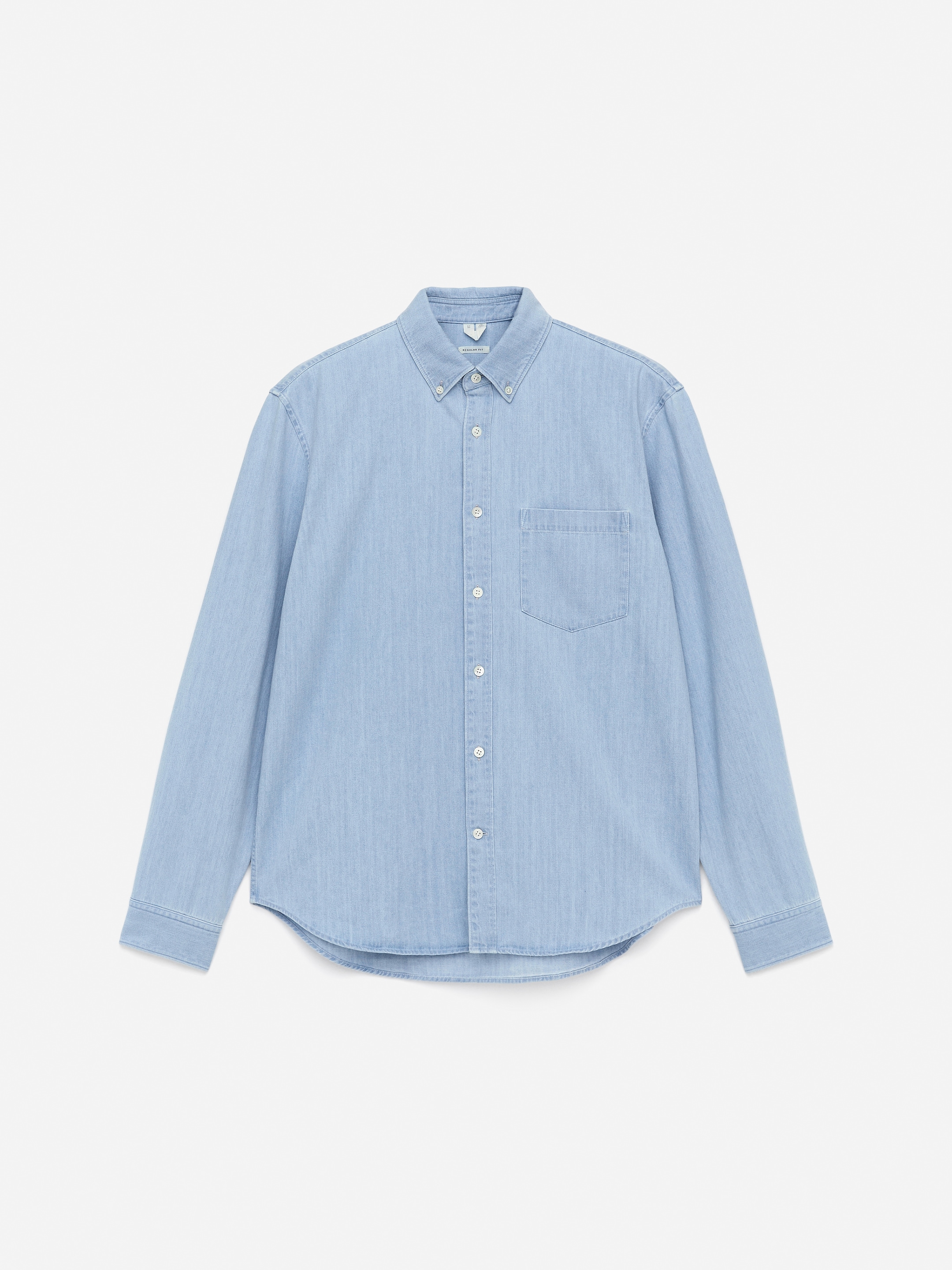 Grösseres Bild ansehen: Jeansbluse - Hellblau - HERREN | H&M CH 5