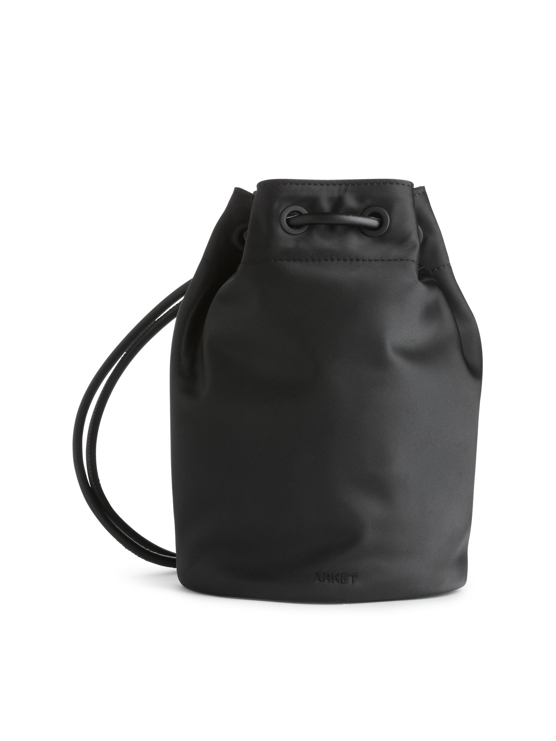 Nylon Mini Bucket Bag - Black - Women - StillMedia/DescriptiveStillLife - 1