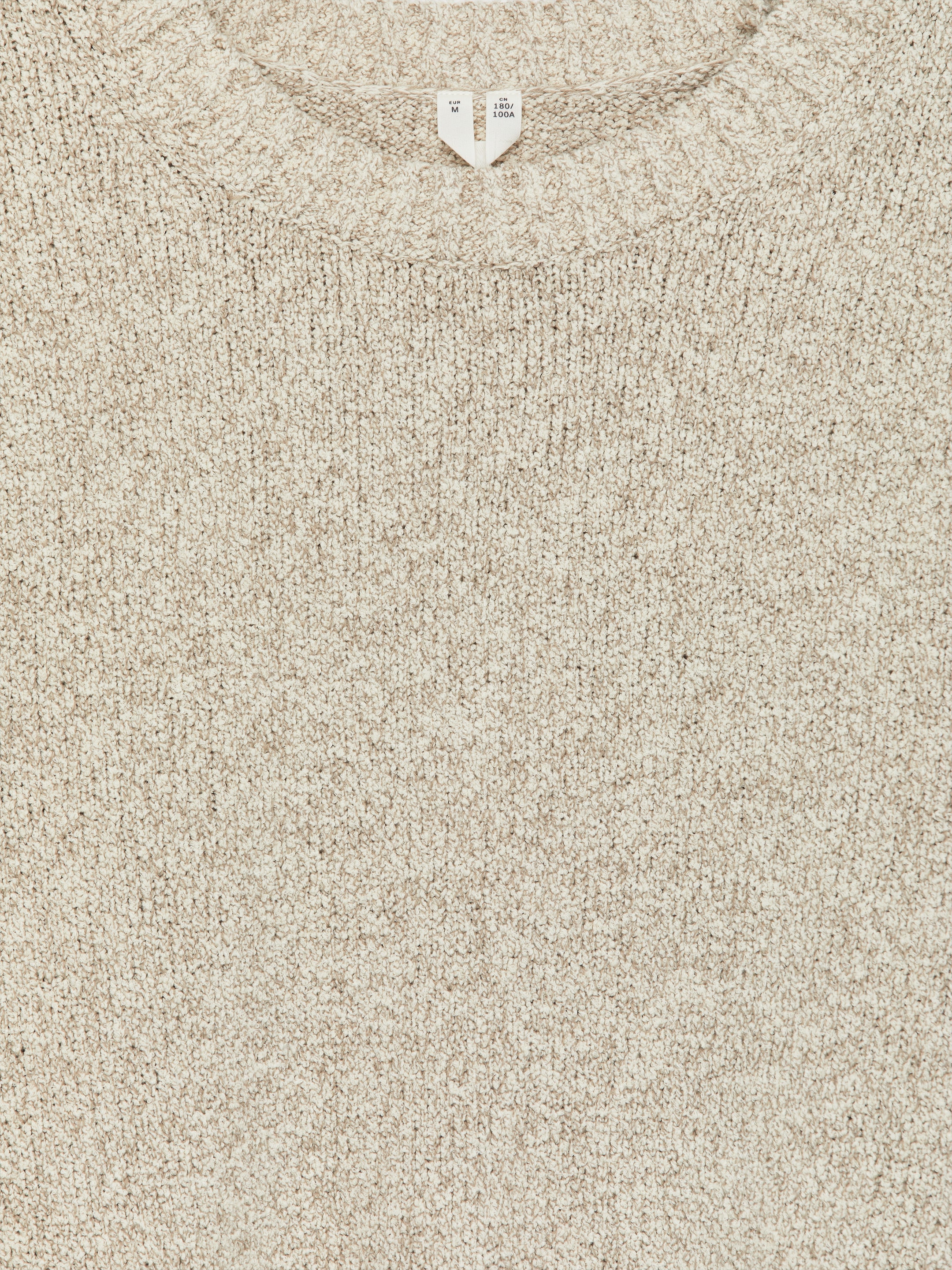 Visualizza immagine più grande: Maglione in misto cotone testurizzato - Beige - UOMO | H&M IT 2