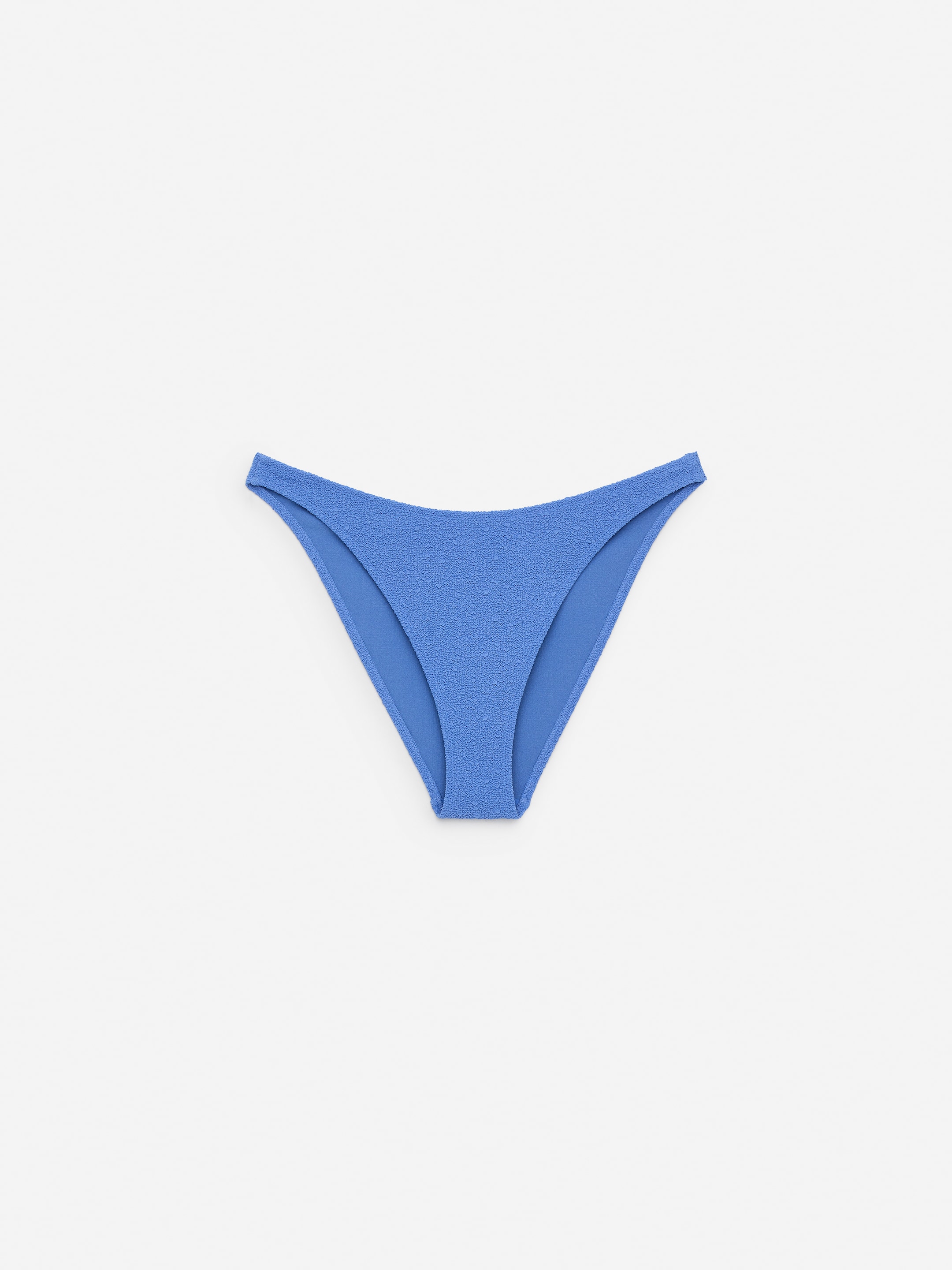 Textured Bikini Briefs-#657CBE-15479