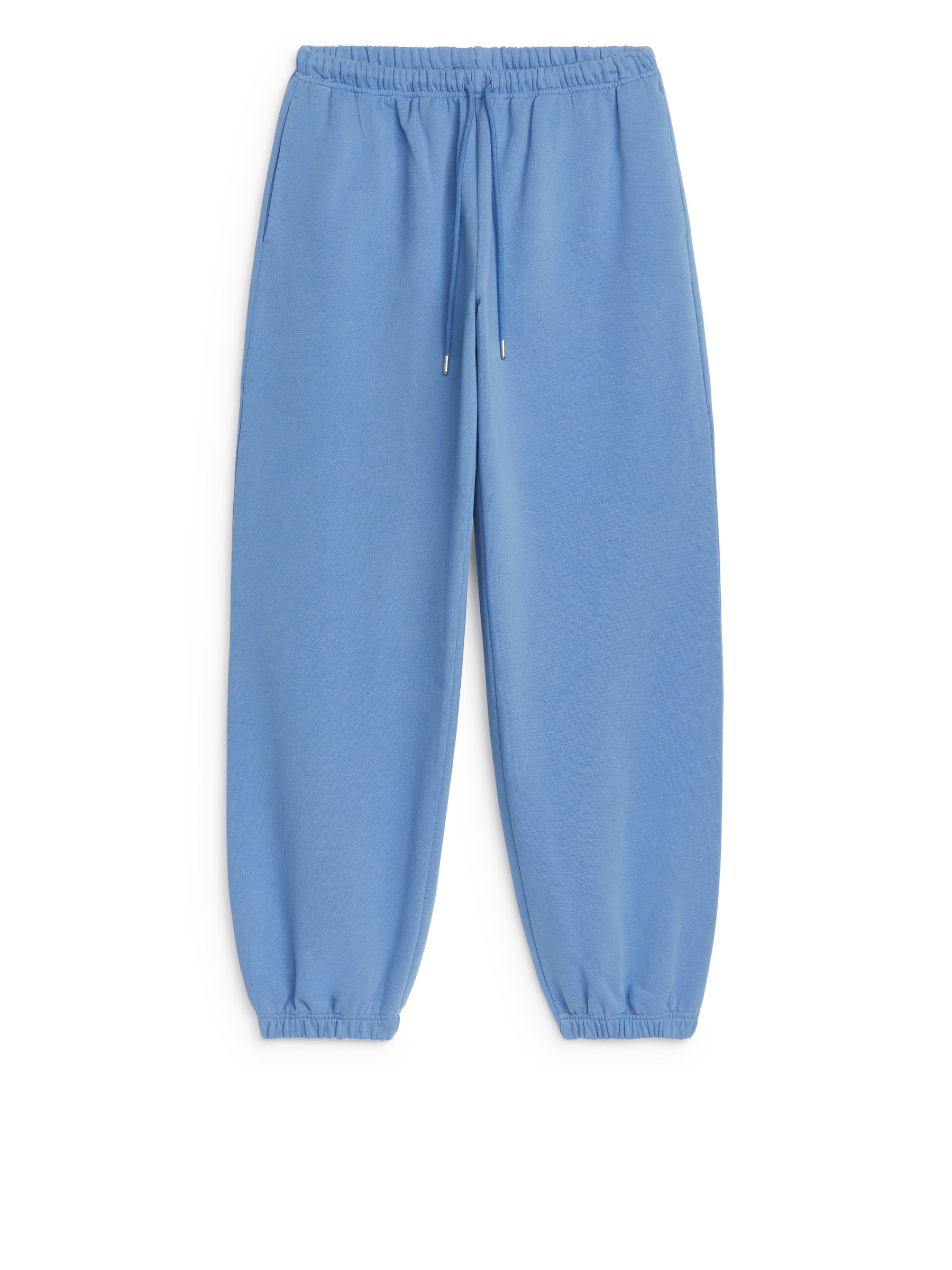 Relaxed Cotton Sweatpants - Blue - Relaxed fit - Women - StillMedia/DescriptiveStillLife - 2