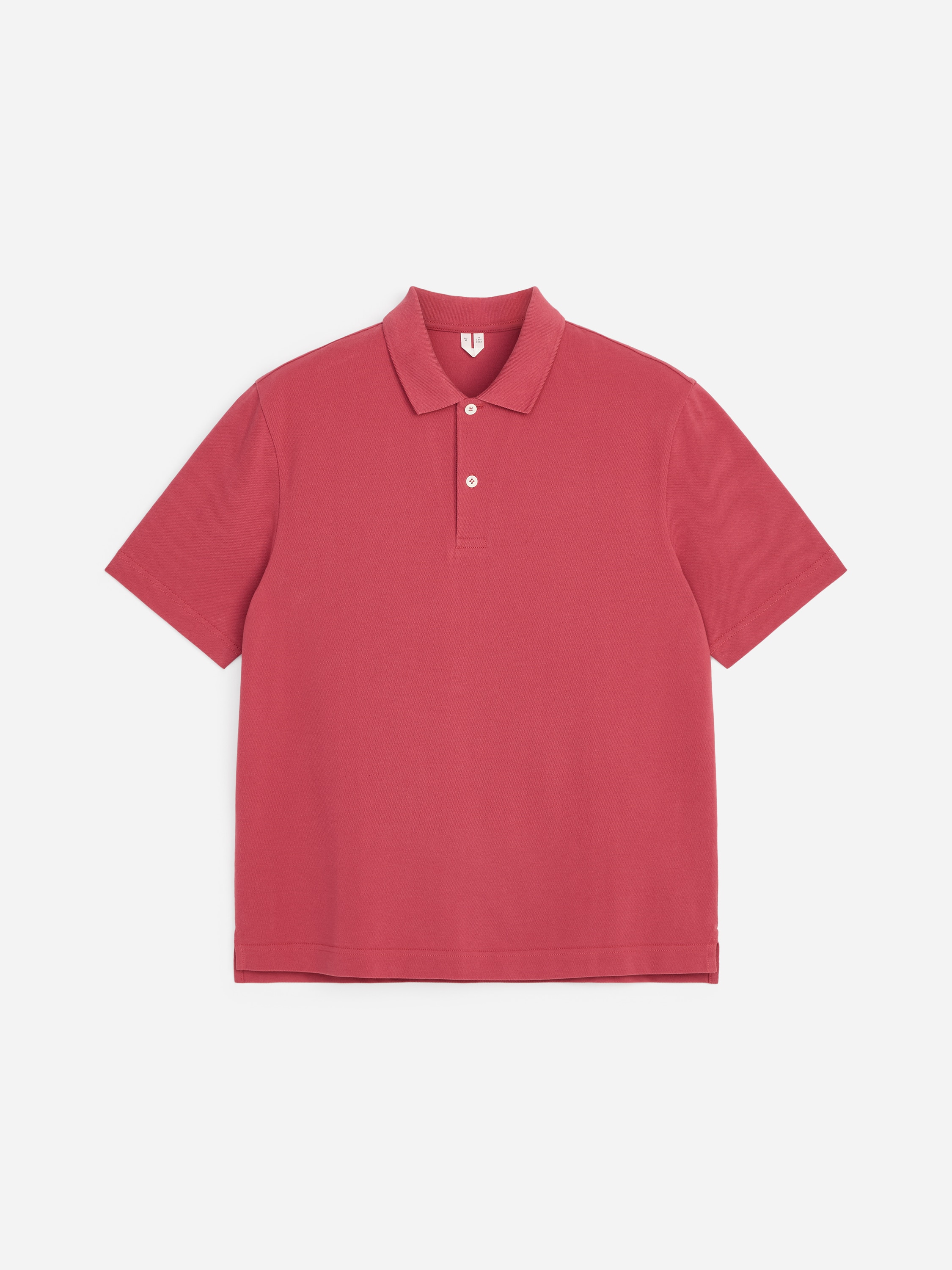 Kortärmad polo shirt - Hallonröd/Mörkblå/randig/Off-white/Grön/Mörkblå
