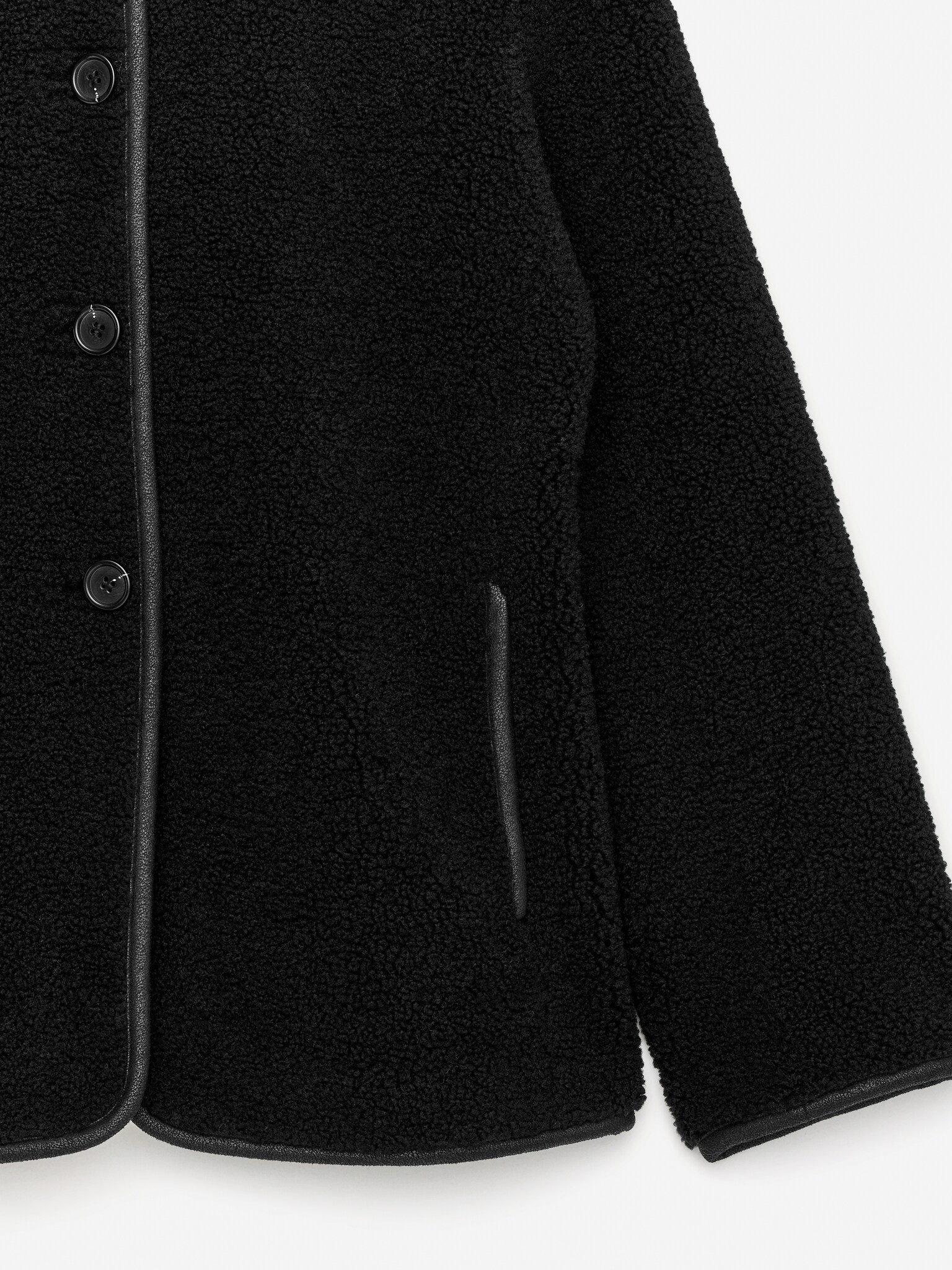 Veste en polaire - Noir - 5