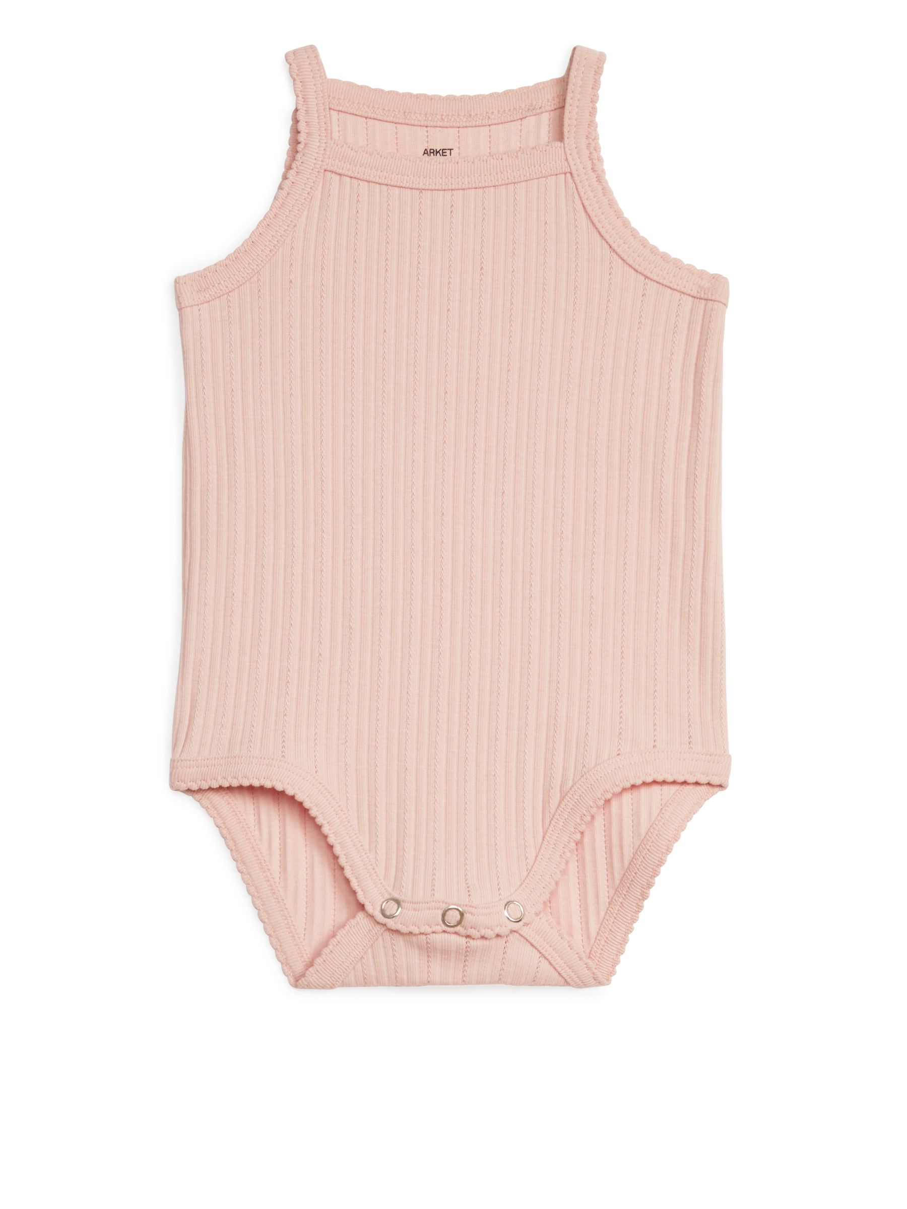 Body de pointelle sin mangas - Beige - Children - StillMedia/DescriptiveStillLife - 3