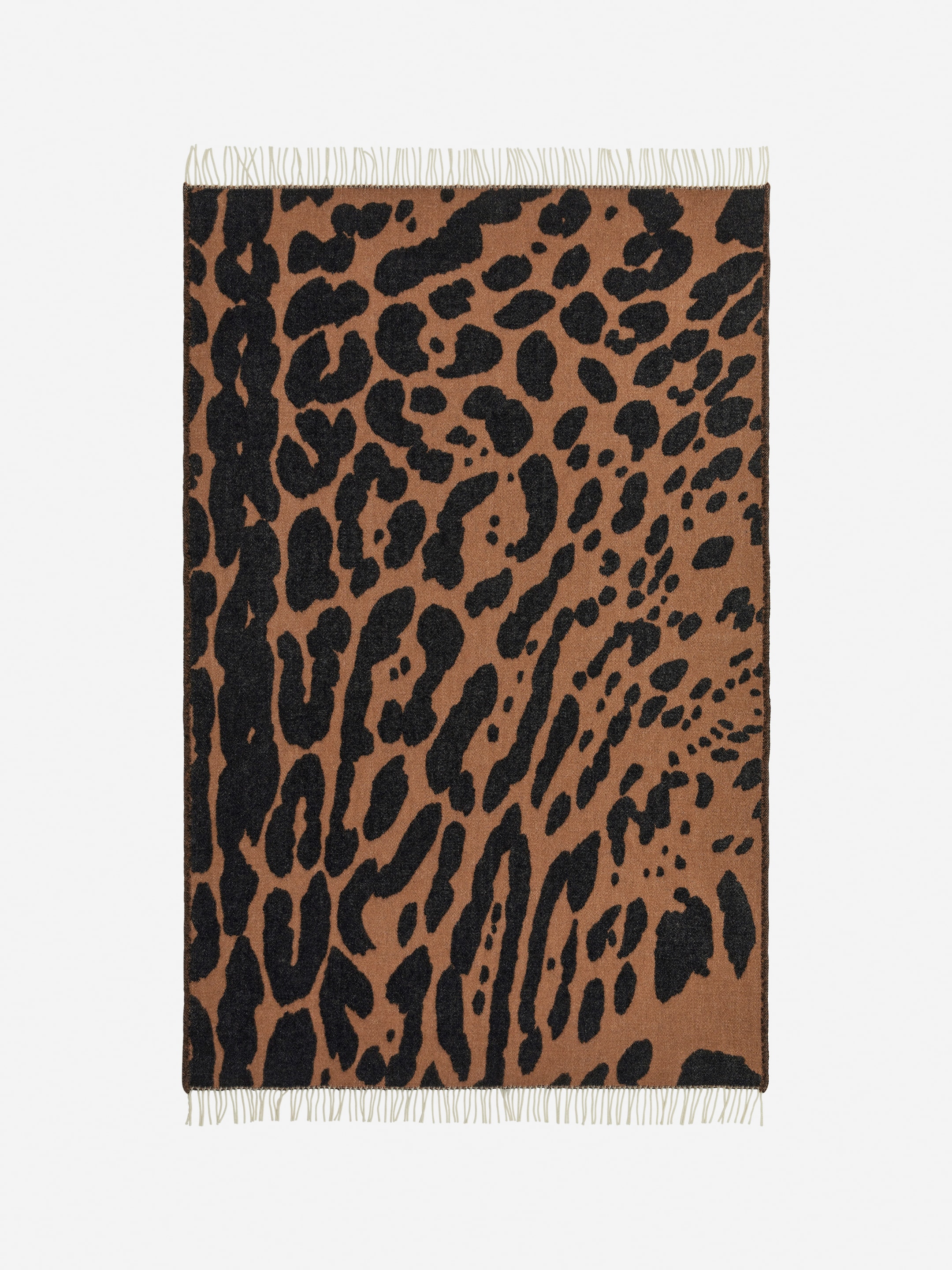 Klippan Wool Blanket - Black/Brown - homeware - StillMedia/DescriptiveStillLife - 3