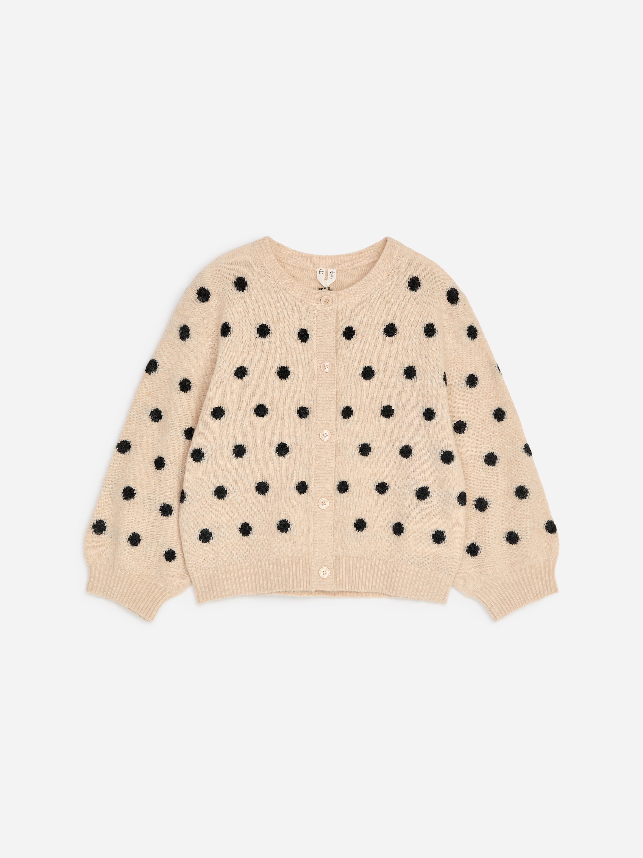 Wełniany kardigan z domieszką alpaki-Beige-20137